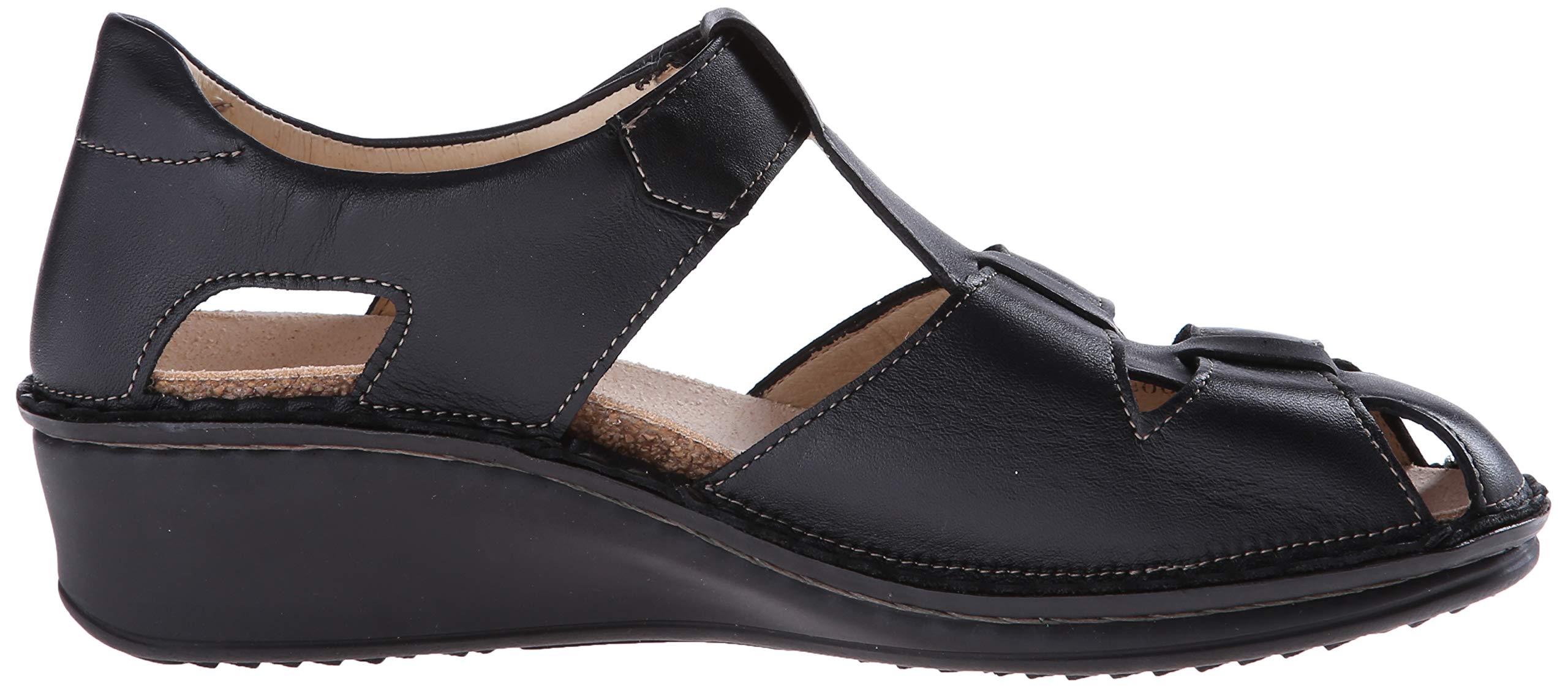 Finn Comfort Women's Fashion Boots - Waterproof Leather Ankle Booties for Women - Comfortable & Stylish Winter Shoes for Walking, Work & Casual Outfits