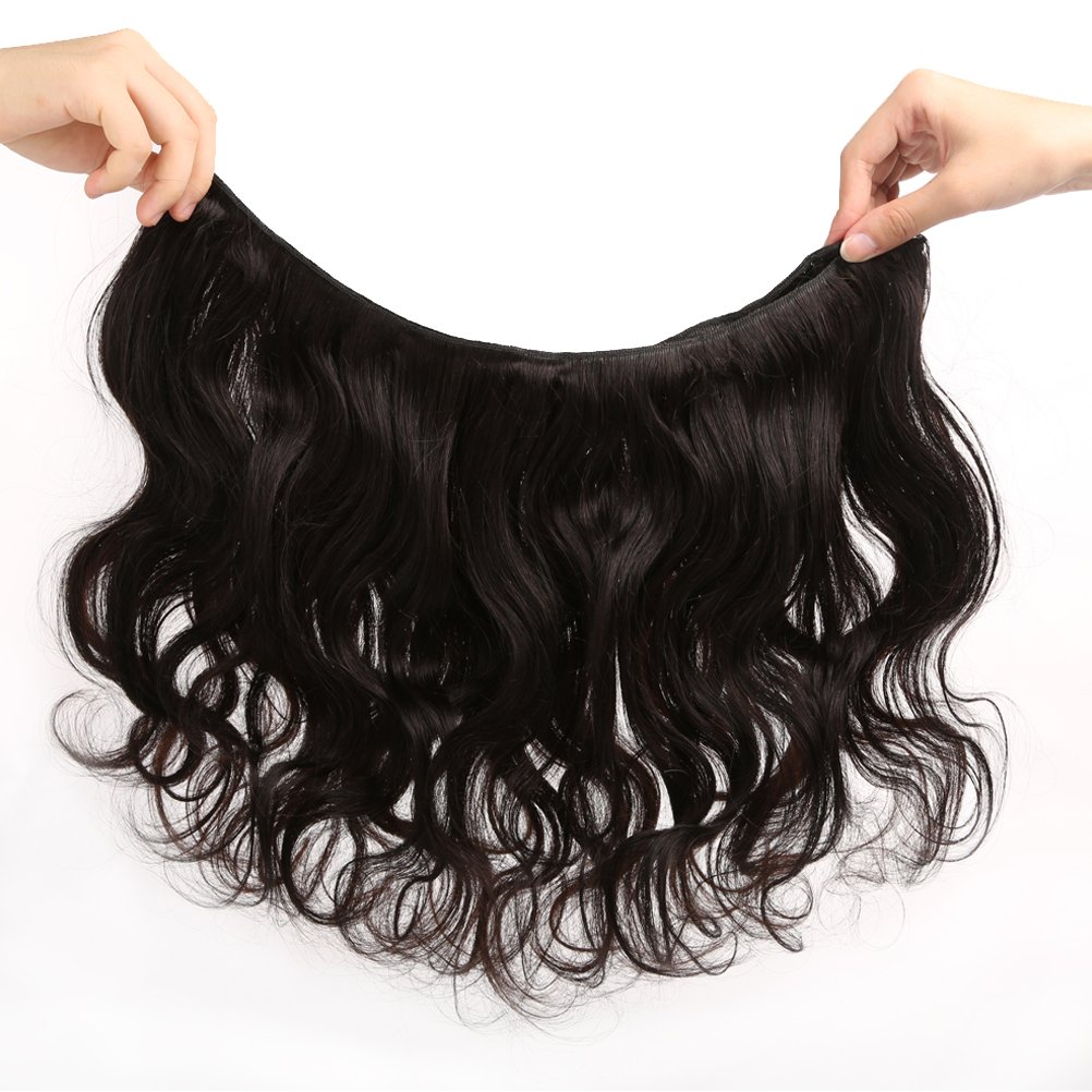 Benehair 14 Inch Brazilian Body Wave Human Hair Bundles - 100g #1B Natural Black Real Human Hair Extensions for Sew-in, Weaving & Styling | Perfect for Daily Wear, Parties & Special Occasions