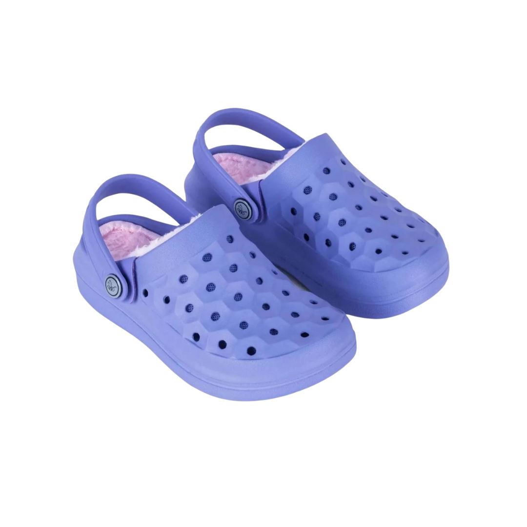 JOYBEES Varsity Lined Clog for Kids - Comfortable & Stylish School Shoes for Boys & Girls - Perfect for School, Playground & Everyday Wear