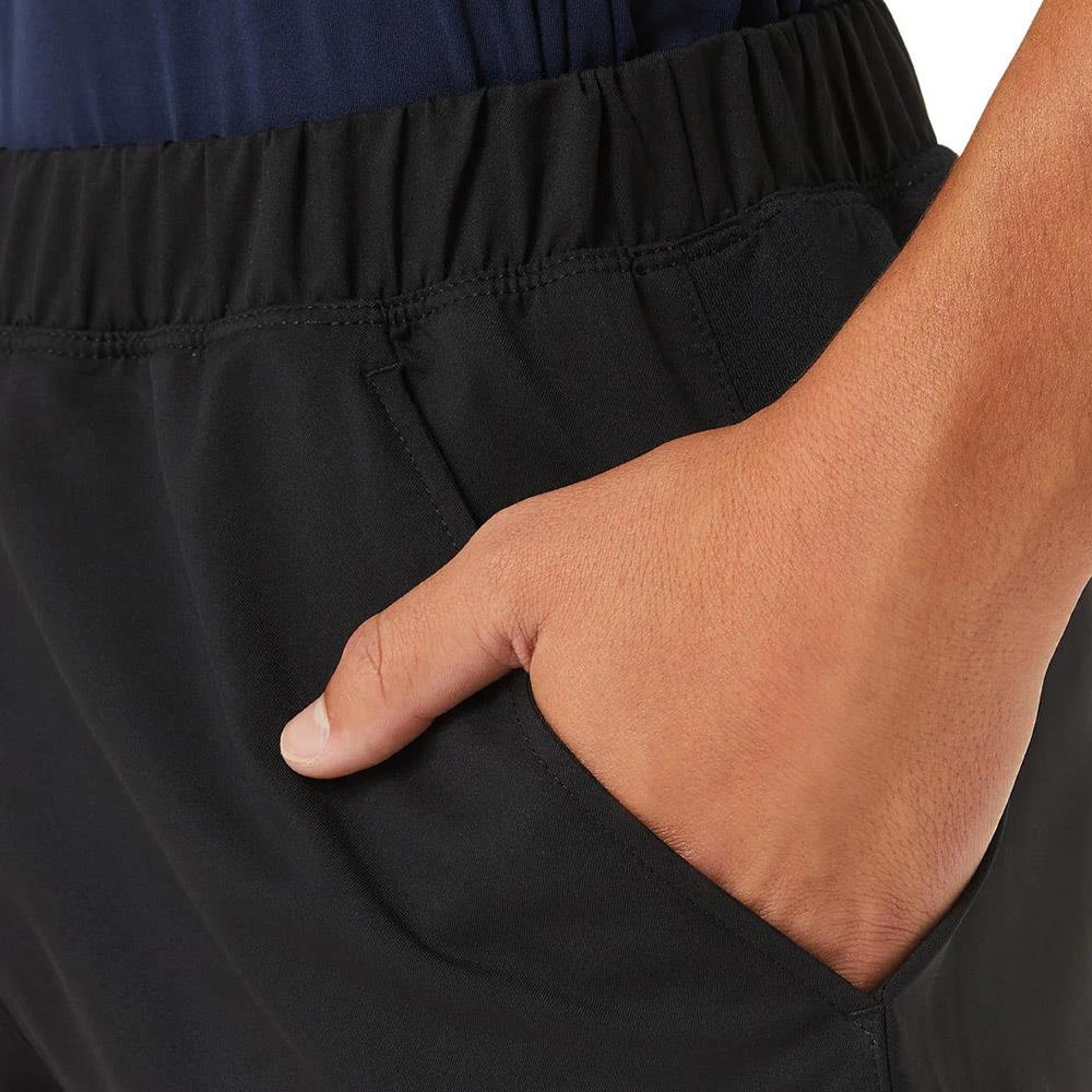 ASICS Boys' Performance Tennis Shorts - Black | Breathable & Comfortable for Junior Tennis Matches & Training