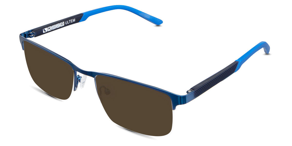 Colson Men's Polarized Prescription Sunglasses - UV Protection, Anti-Glare for Driving, Fishing & Outdoor Activities