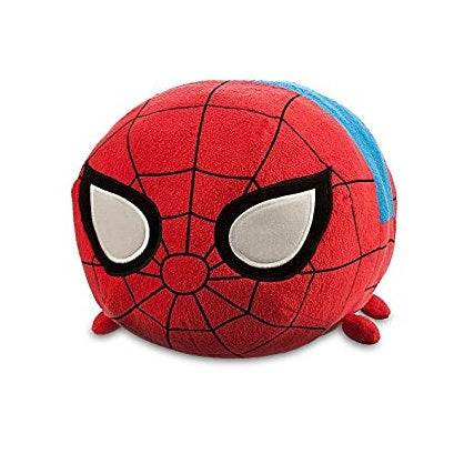 Disney Spiderman Tsum Tsum Large Plush Toy - Soft & Cuddly Superhero Stuffed Animal for Kids, Collectors & Marvel Fans | Perfect for Bedroom Decor, Gifts & Cuddling