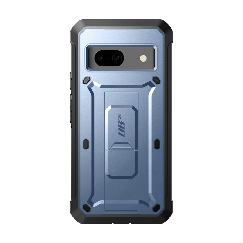 Google Pixel 7 Case - Unicorn Beetle PRO Rugged Holster with Kickstand | Shockproof & Military-Grade Protection | Metallic Blue | Perfect for Outdoor Adventures & Daily Use
