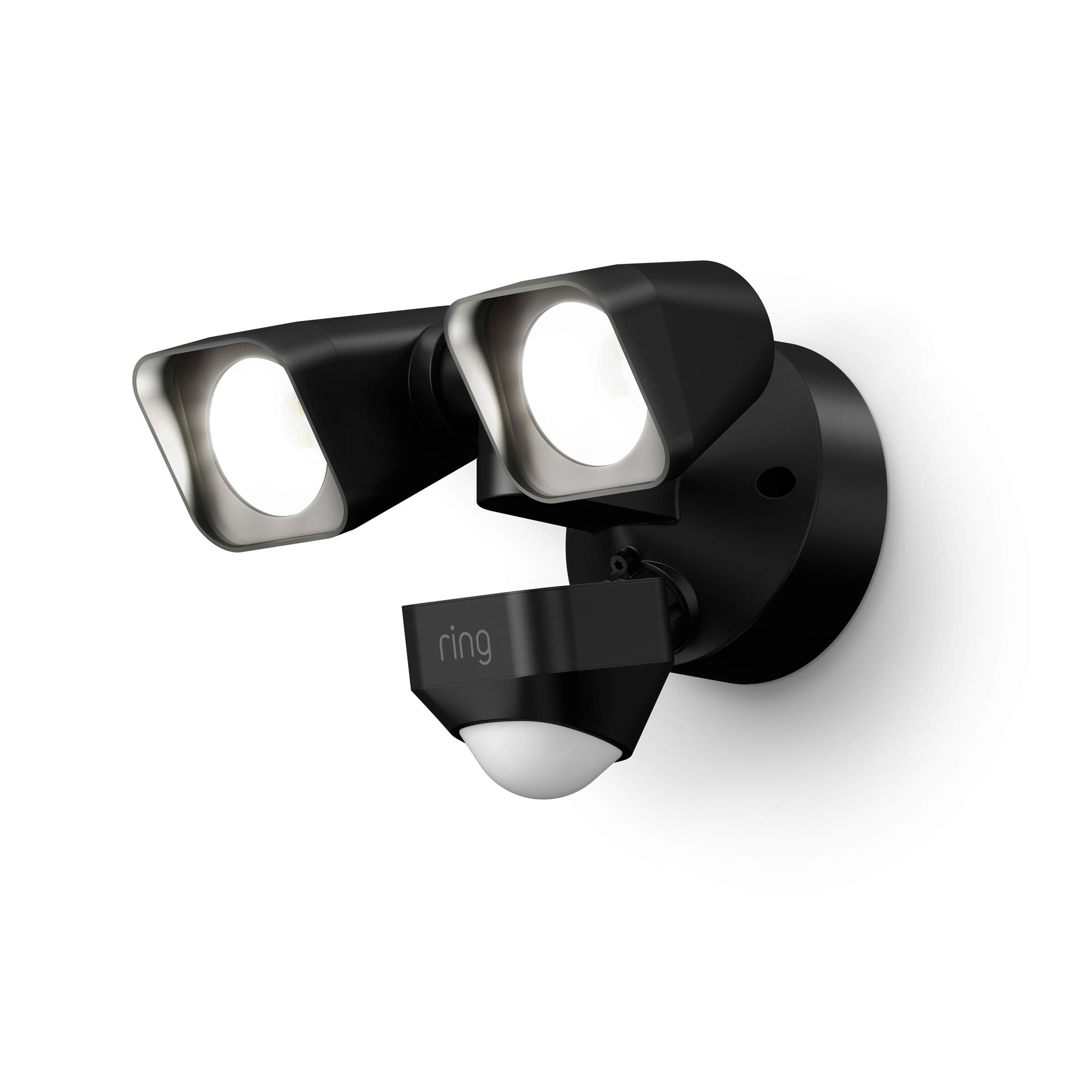 Ring Smart Floodlight - Wired Outdoor Motion-Sensor Security Light for Home Safety