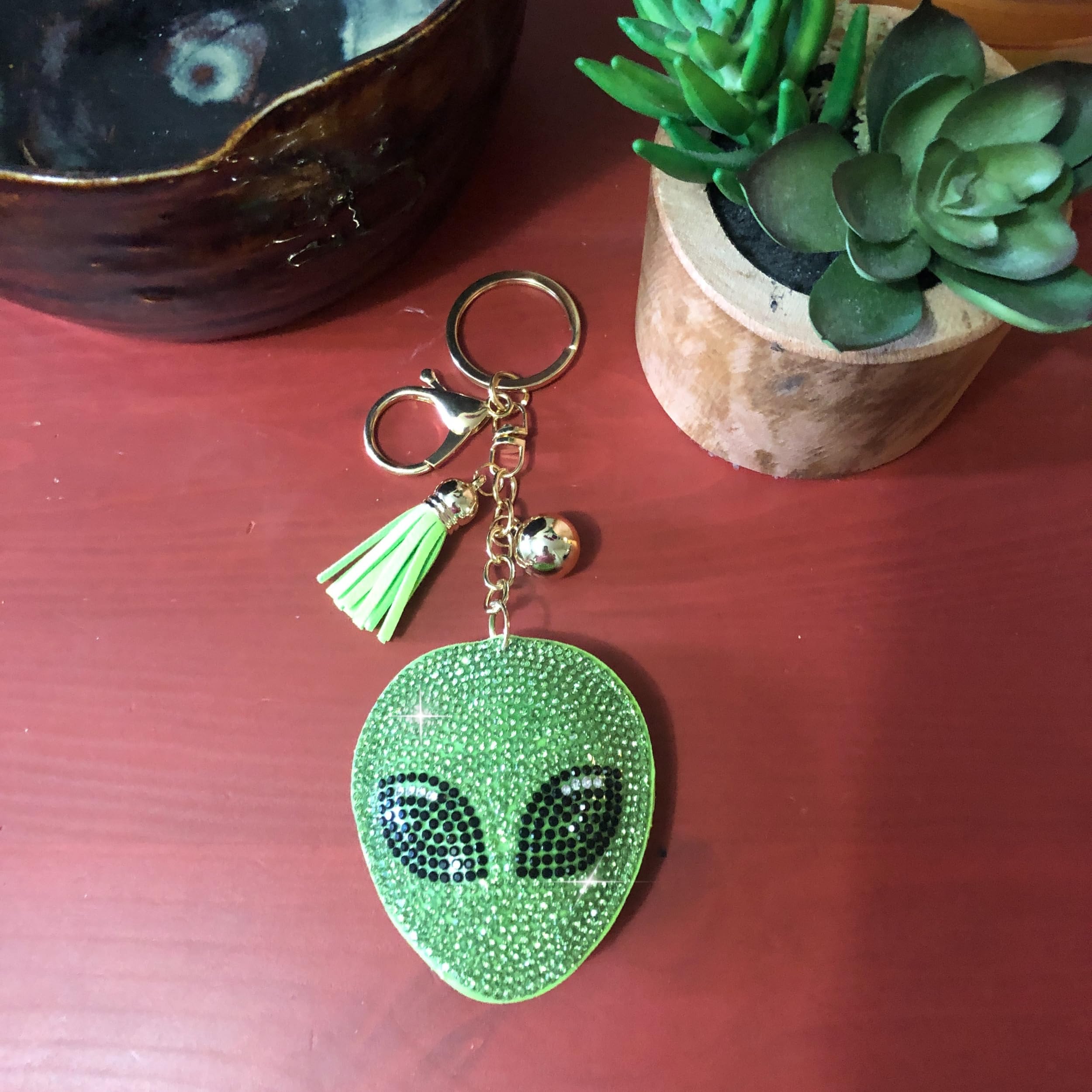 Sparkling Rhinestone Keychain for Women - Elegant Bling Keychain Accessories, Car Keys & Purse Charms - Perfect Gift for Handbags, Wallets & Everyday Use