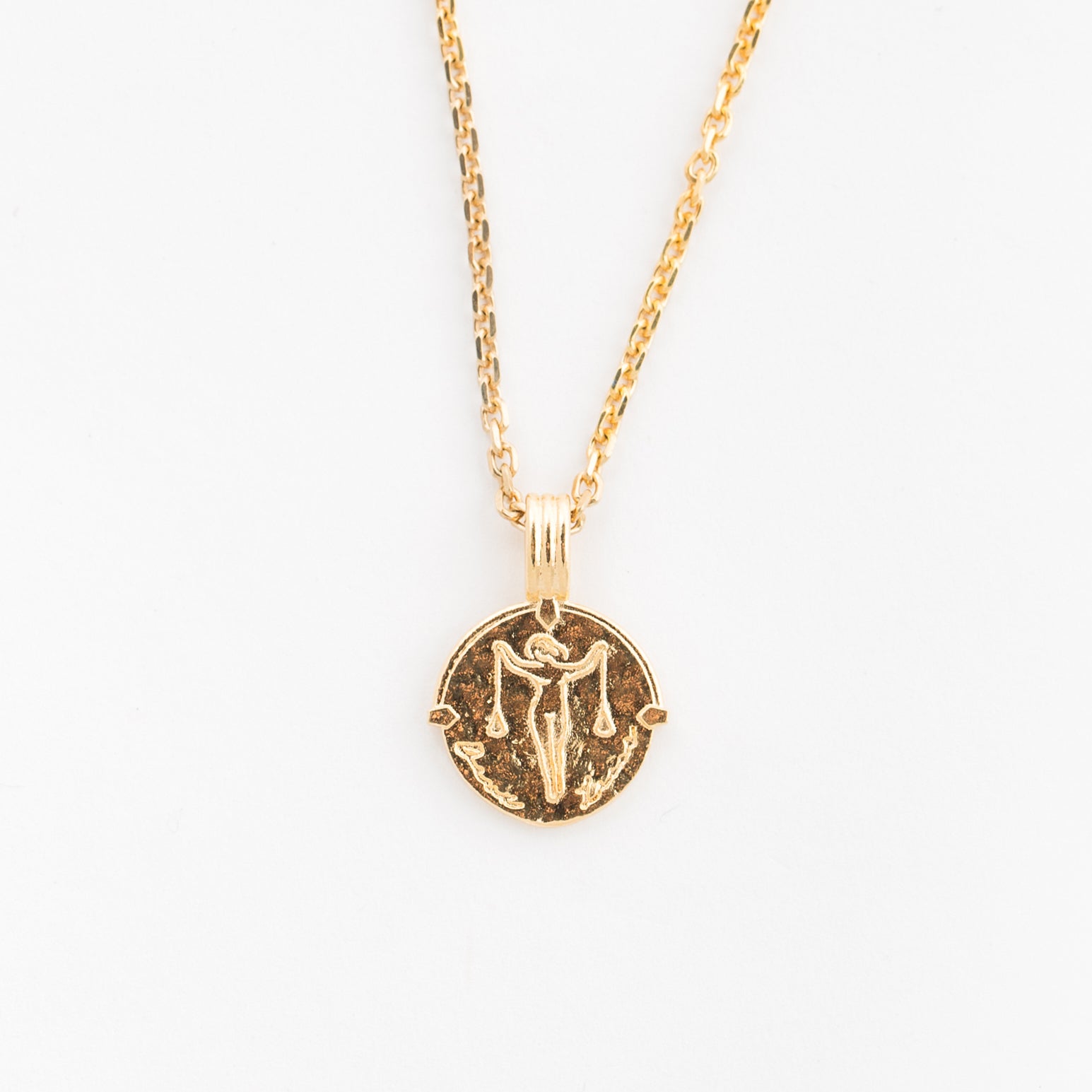 Louis II Pearl Zodiac Necklace & Earrings Set - Elegant Astrological Jewelry for Women - Perfect for Birthdays, Anniversaries & Special Occasions