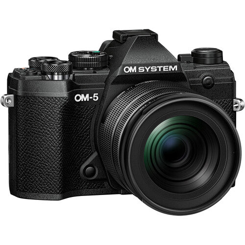 OM SYSTEM OM-5 Mirrorless Camera - 20MP, 4K Video, Weatherproof - Perfect for Travel, Vlogging & Outdoor Photography
