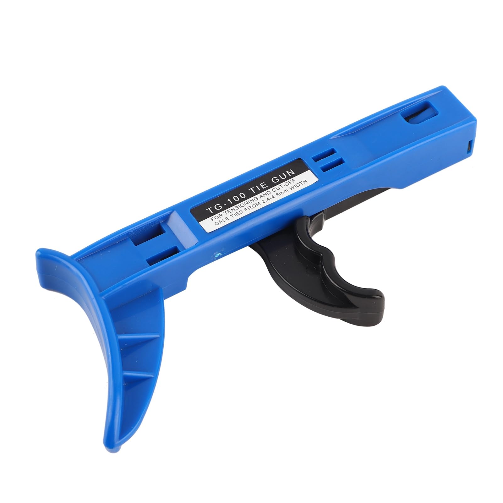 Heavy Duty Cable Tie Gun Tool - Fastening & Tensioning for 2.4-4.8mm Nylon Zip Ties - Perfect for Electrical Wiring, HVAC, Automotive & Industrial Applications