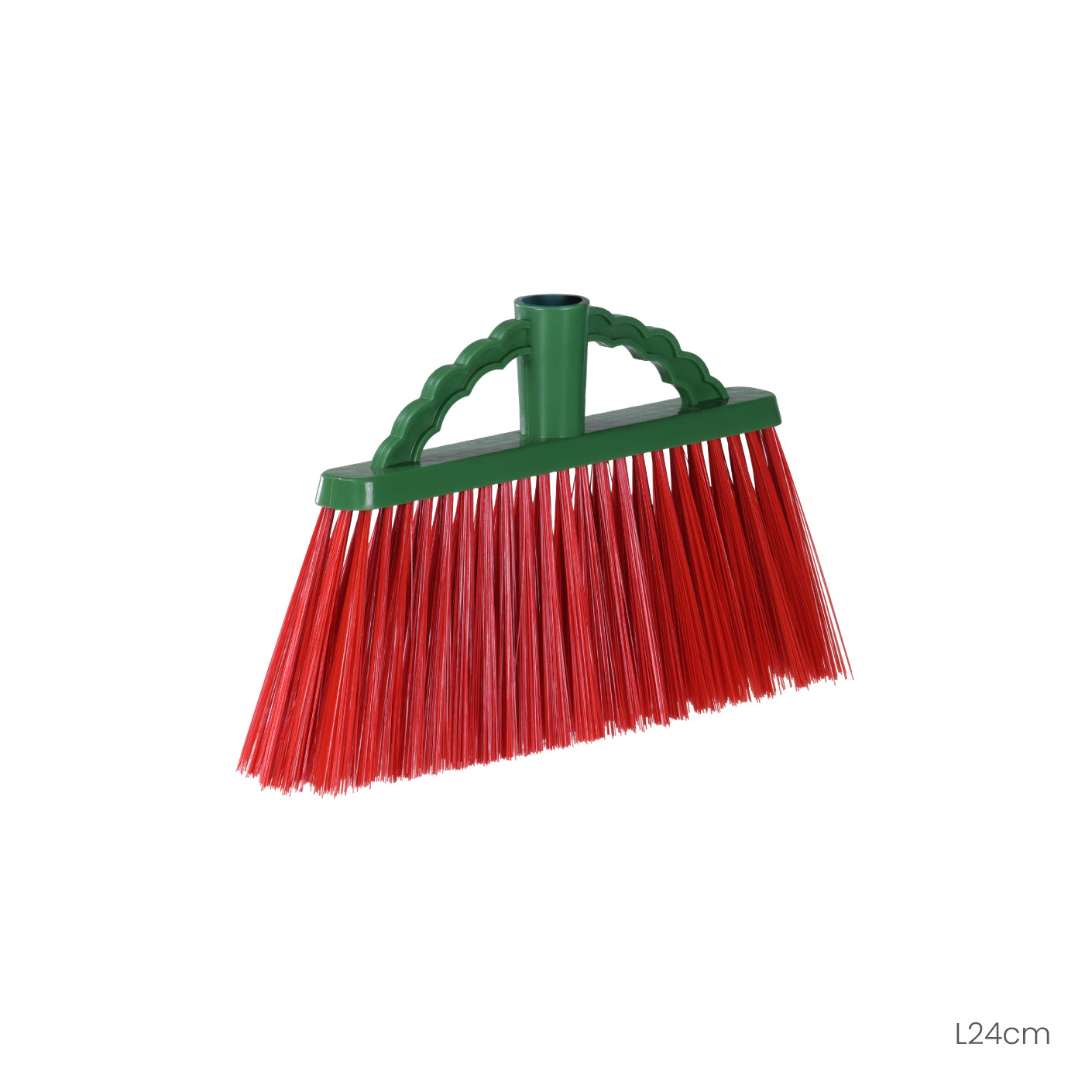 24cm Plastic Broom Head Replacement #303 (HFH1431H) - Durable & Lightweight for Home, Garage, and Outdoor Cleaning