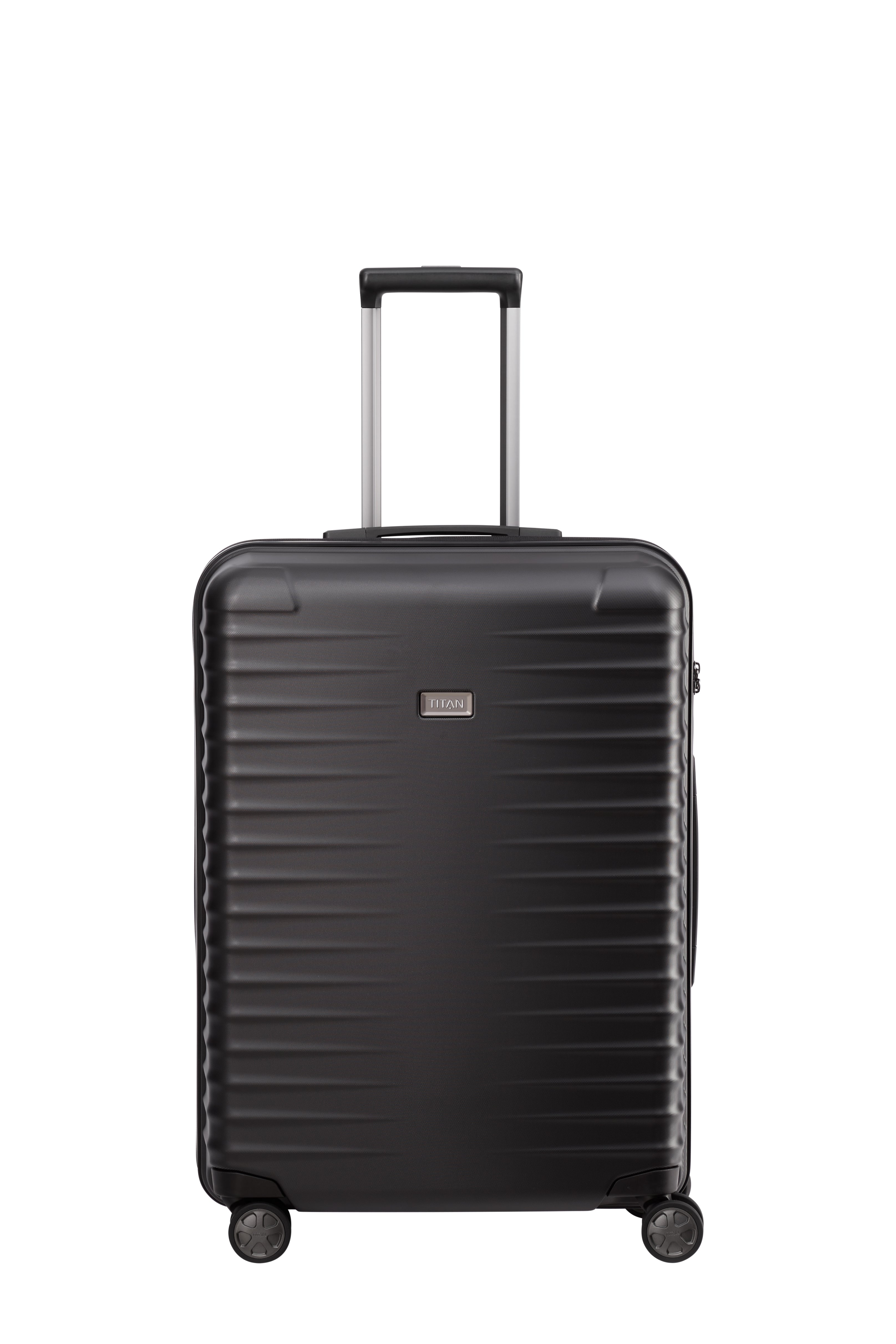 Titan LITRON Trolley Medium Luggage - Lightweight Carry-On Suitcase for Travel, Business Trips & Weekend Getaways | Durable Spinner Wheels & Smooth Rolling Design