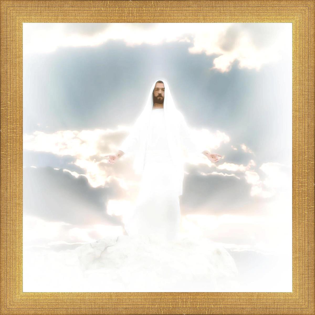 Behold My Beloved Son, Hear Him - Inspirational Christian Wall Art for Home & Church Decor - Perfect for Living Rooms, Bedrooms & Worship Spaces