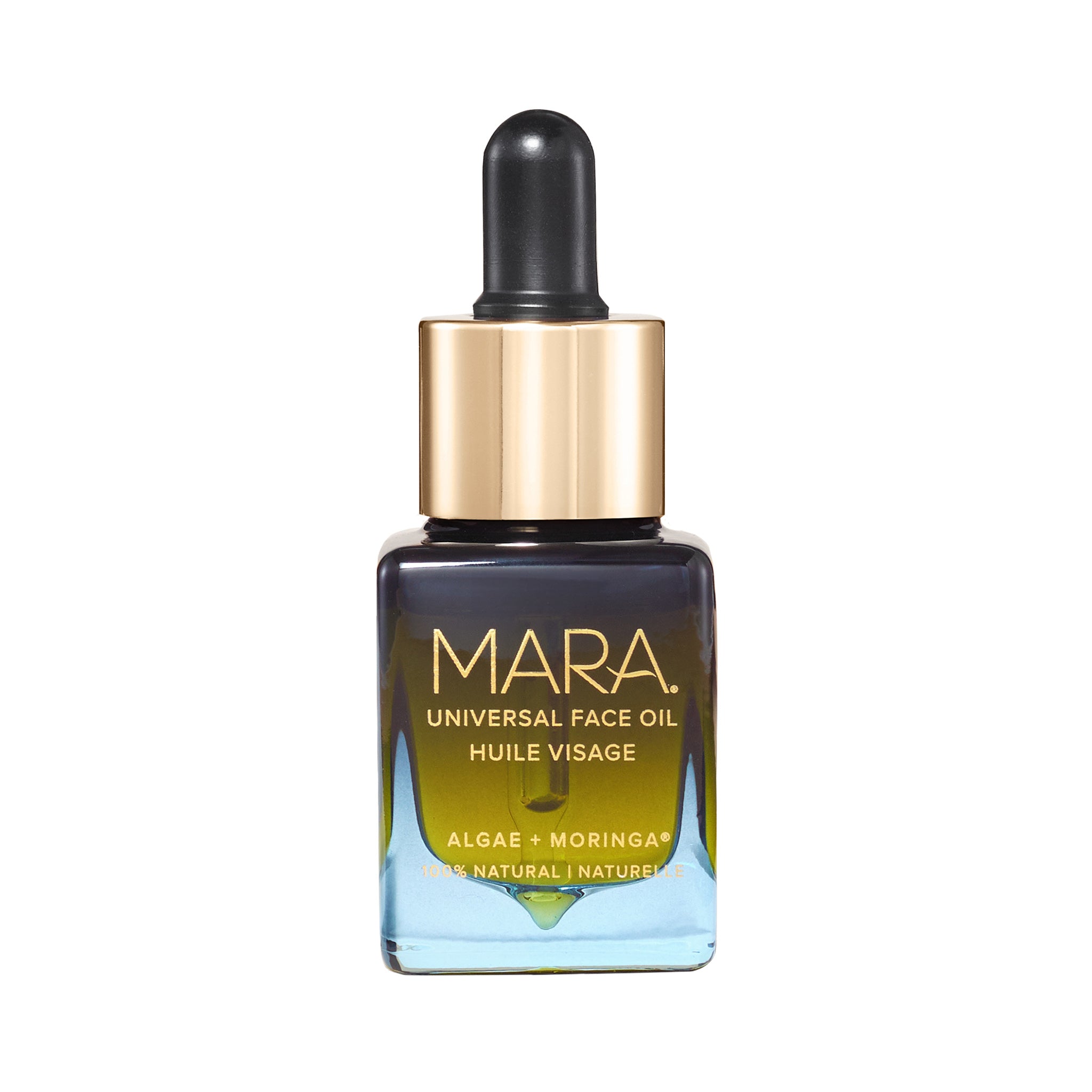 Organic Algae & Moringa Universal Face Oil - Hydrating Anti-Aging Facial Treatment for Dry, Sensitive Skin | Day & Night Moisturizer for Women & Men
