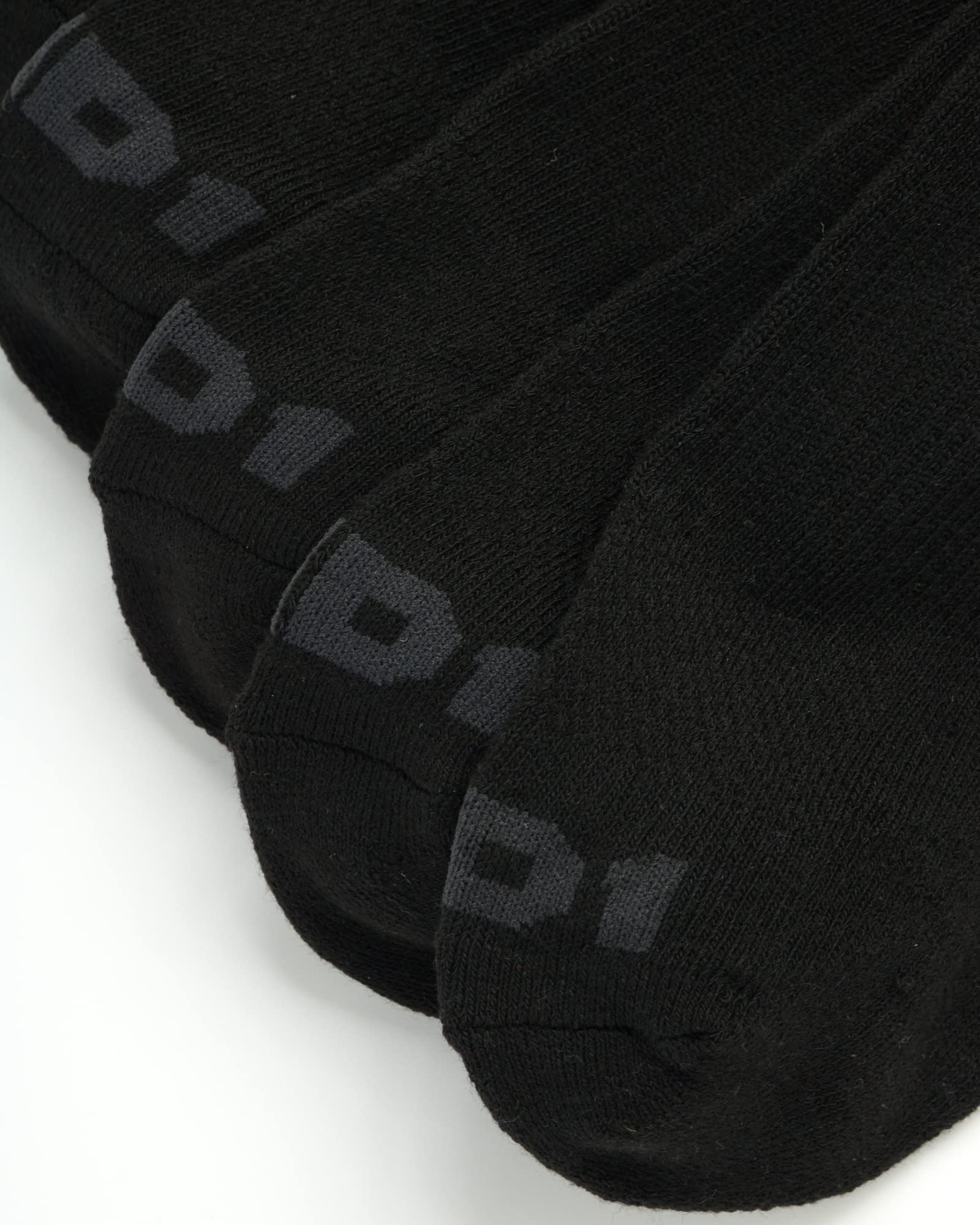 AND1 Men's Performance Cushion Crew Socks 12-Pack - Breathable Athletic Socks for Men (Size 6-12.5) - Comfortable Workout & Running Socks for Gym, Basketball & Daily Wear