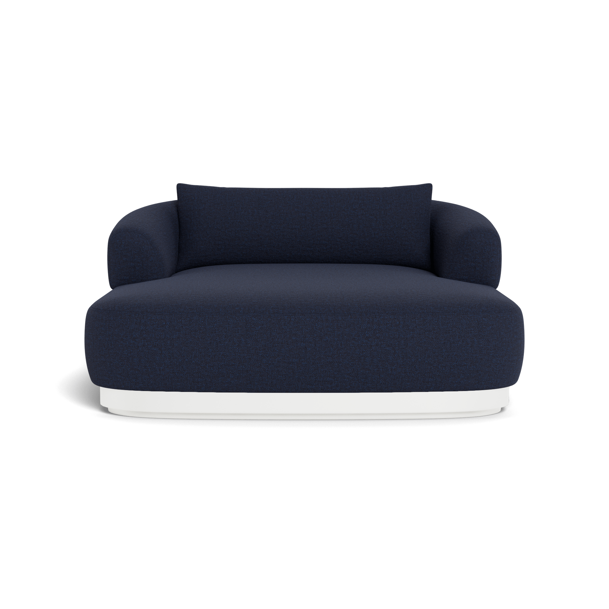 Amalfi Daybed - Modern Outdoor Patio Lounge Chair for Poolside, Garden, and Backyard Relaxation
