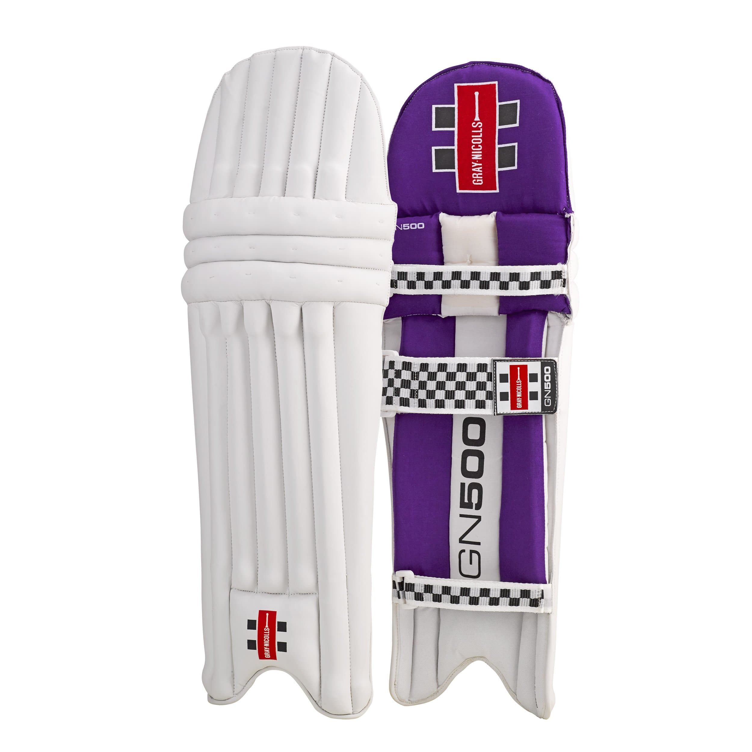 Gray Nicolls 500 Ambi Batting Leg Guard - Cricket Protective Gear for Right & Left Handed Players - Perfect for Practice & Match Play