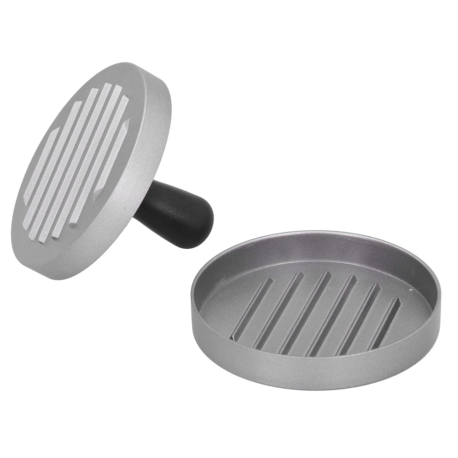 **Nonstick Burger Press - Heat Insulation & Lightweight Hamburger Maker for Meat Patties, Fruits & Vegetables - Perfect for BBQ, Grilling & Meal Prep**