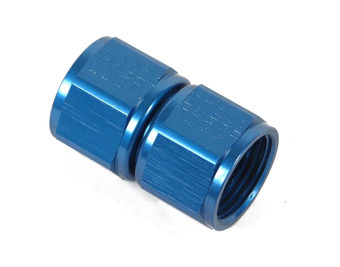 Earl's 915112ERL Straight -12 AN Female Swivel Coupling | High-Performance AN Fittings for Fuel & Oil Lines | Perfect for Automotive, Racing & Marine Applications