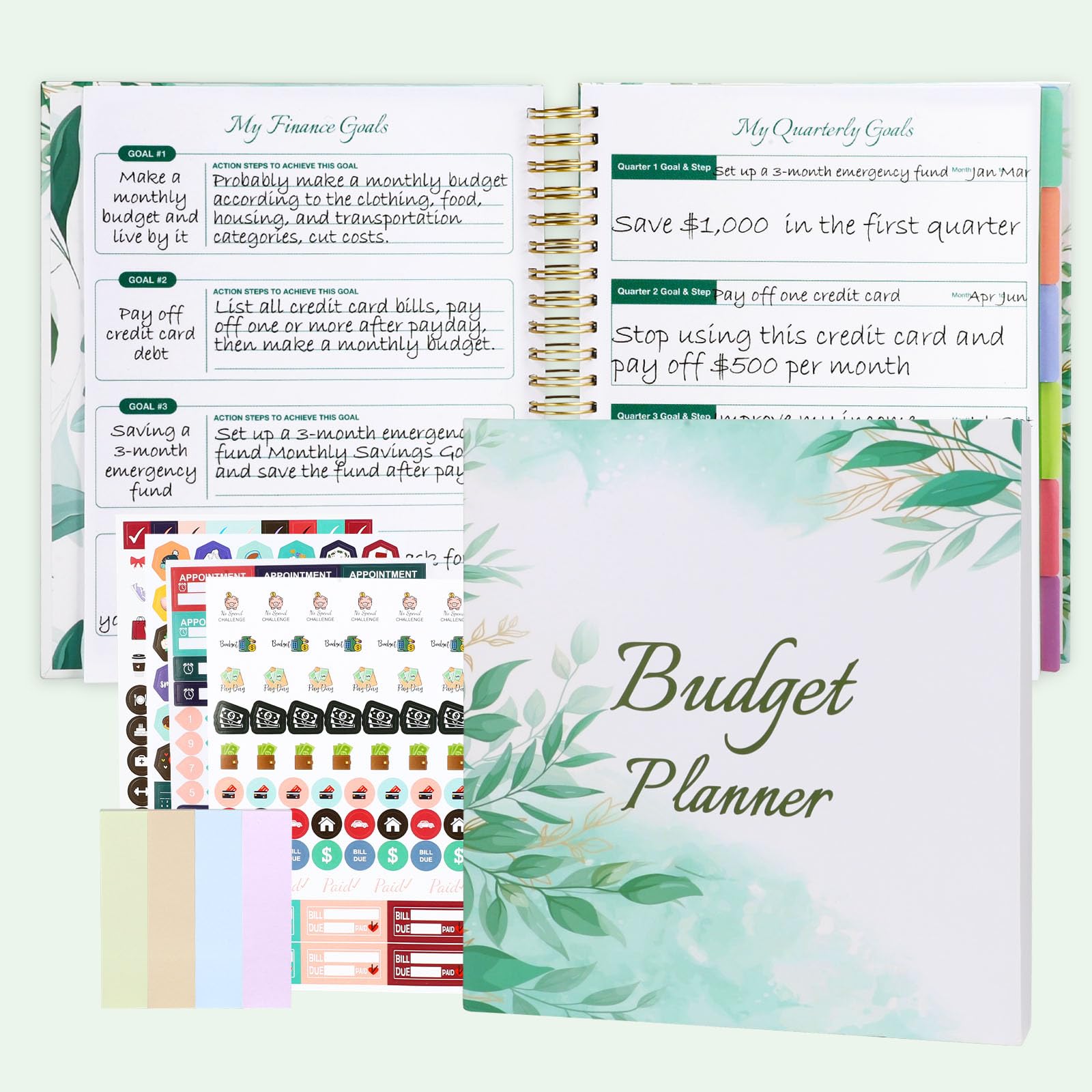 2025 Large Budget Planner 8.5