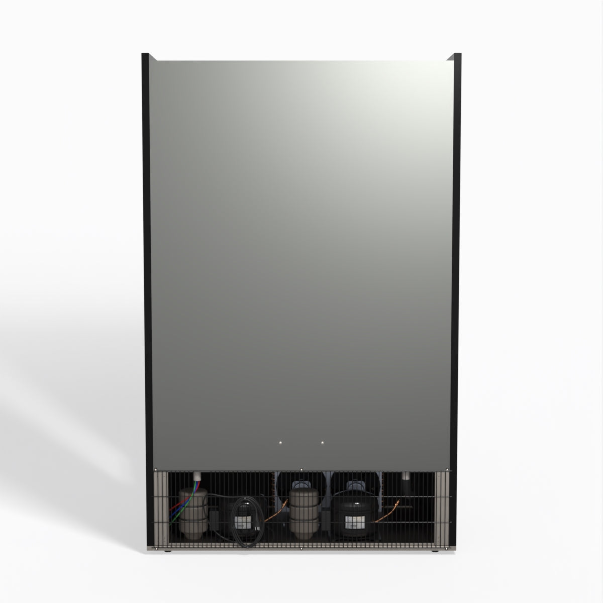 Commercial Upright Display Refrigerator with Two Glass Doors - 1000L Capacity, Perfect for Supermarkets, Restaurants, and Convenience Stores - Model CSB1000