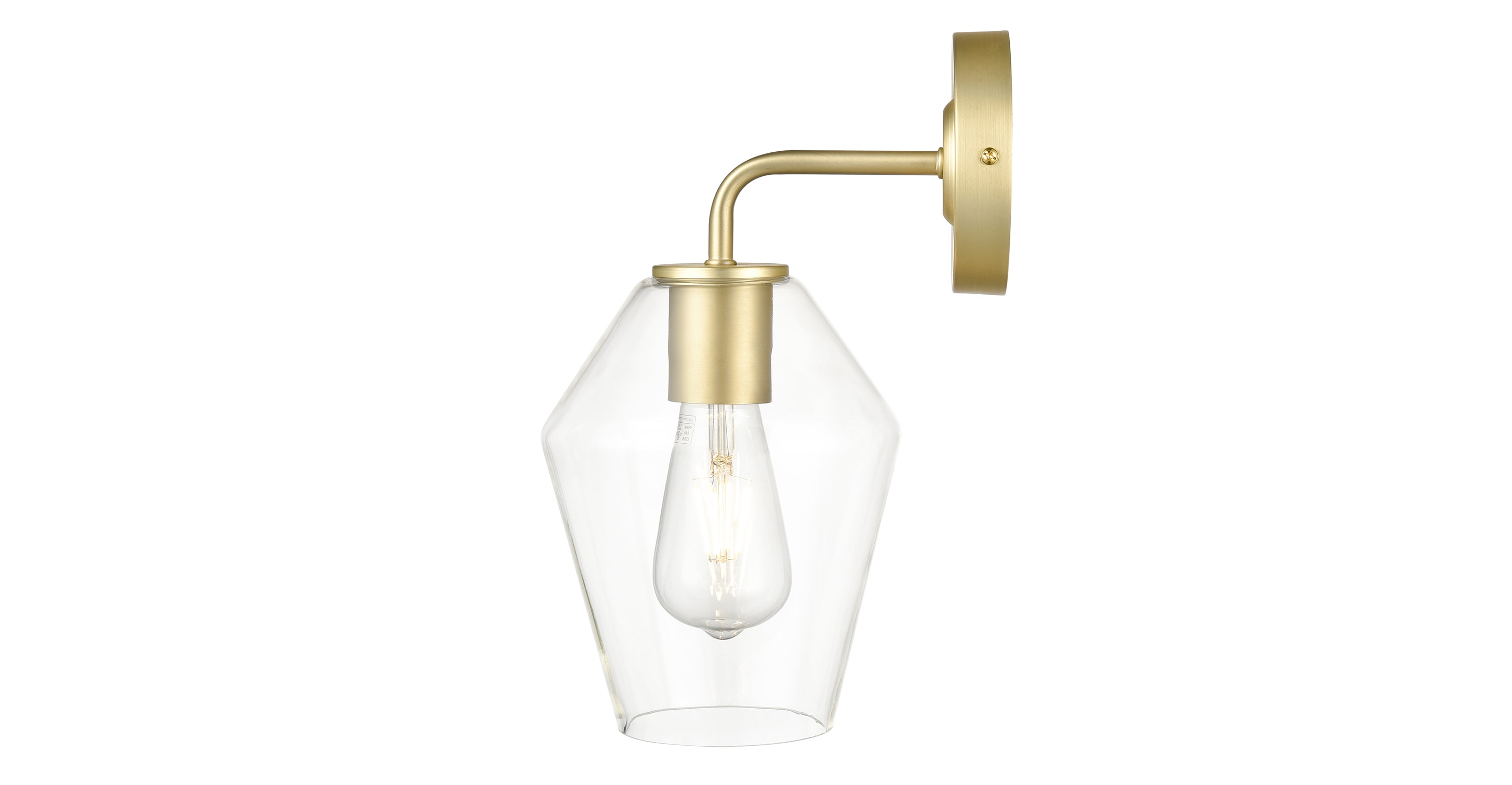 Clare Wall Sconce - Modern LED Wall Light Fixture for Bedroom, Living Room & Hallway | Dimmable Indoor Lighting with Adjustable Arms