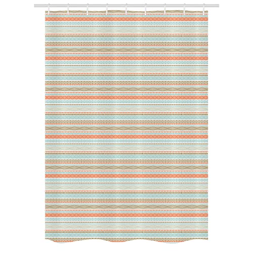 Salmon Pale Blue Sepia