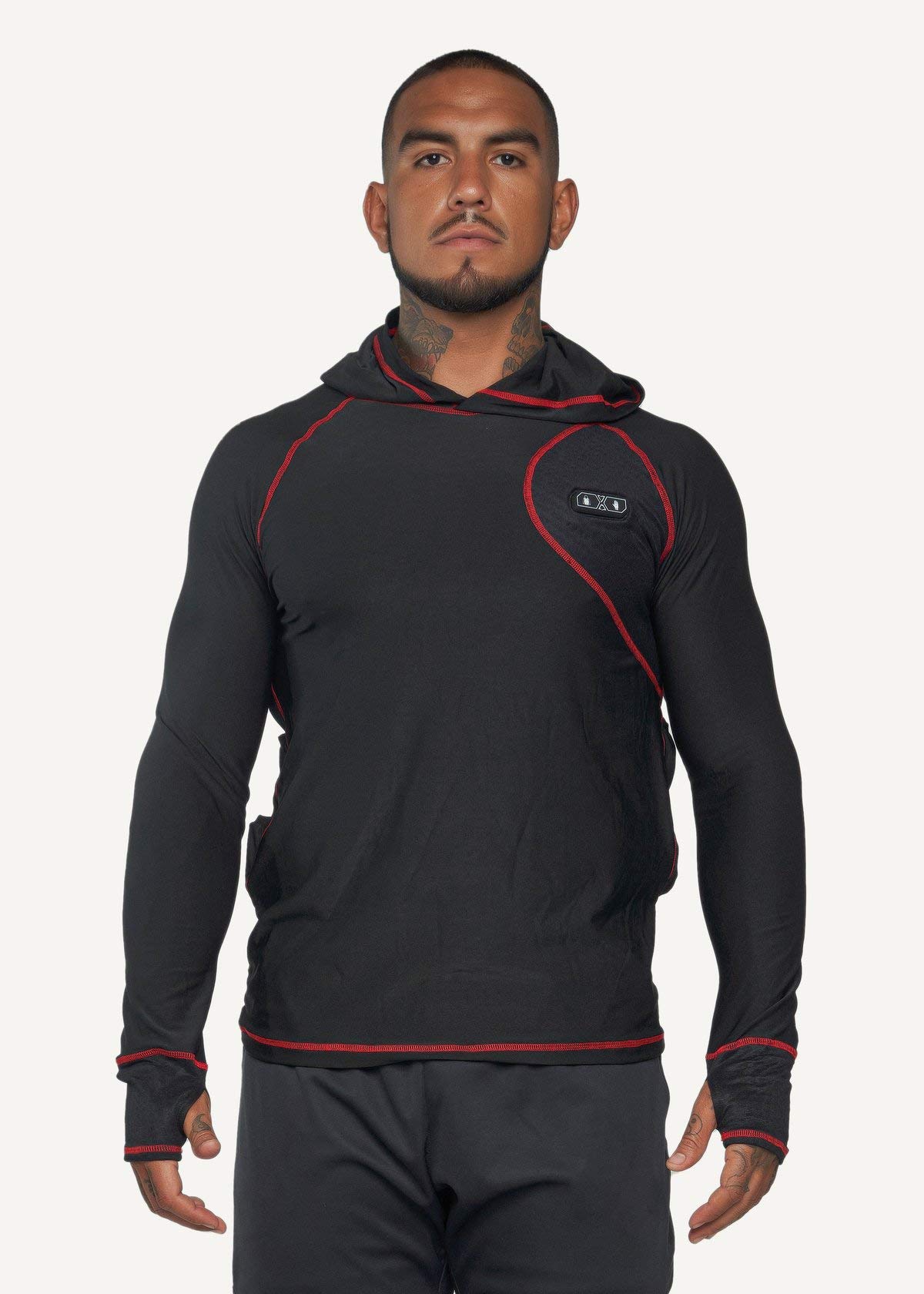 Heated Skin-Fit Thermal Base Layer - Breathable Long Sleeve Shirt for Men & Women | Winter Sports, Outdoor Activities, Fishing, Hunting, Skiing, Snowboarding | Cold Weather Workout & Layering Essential