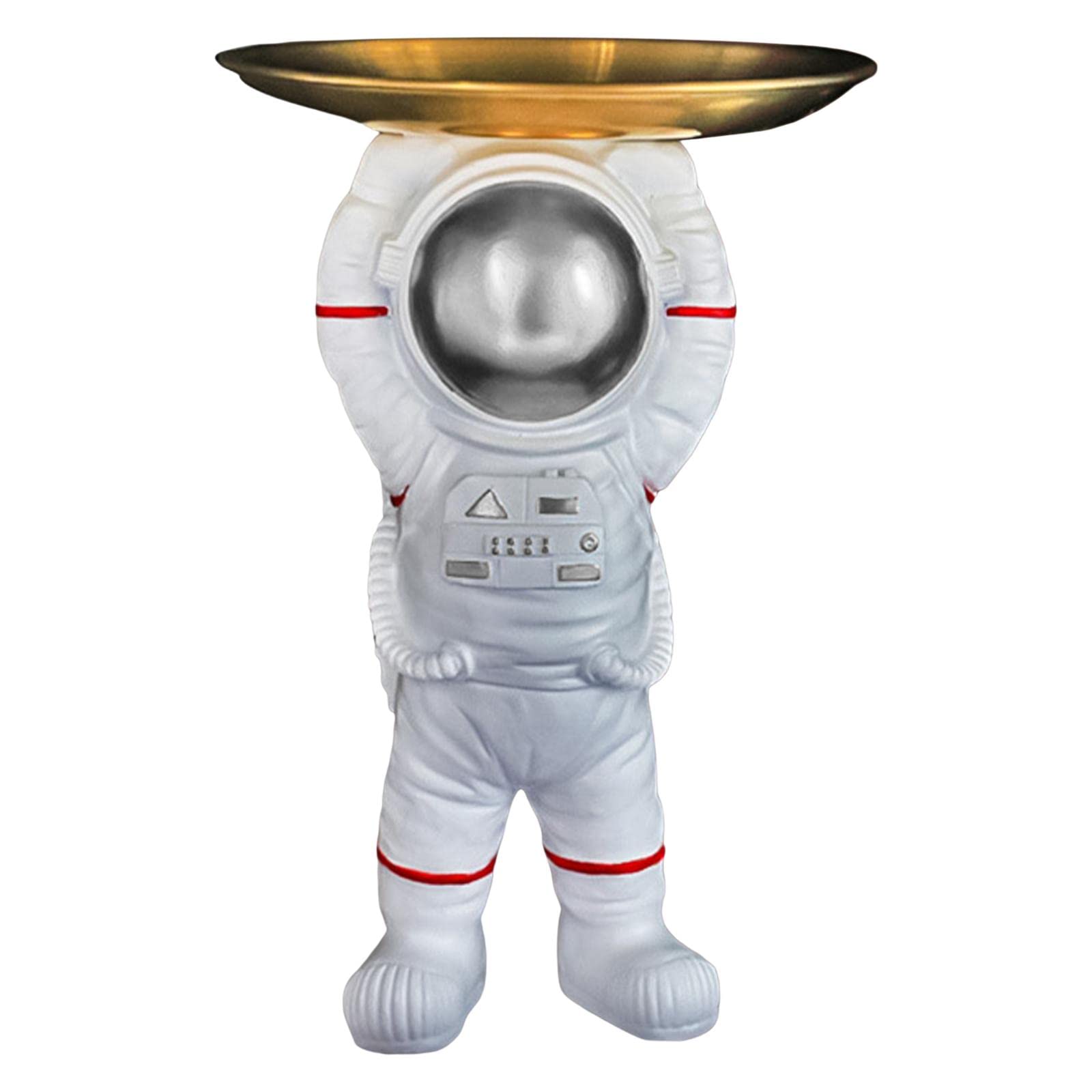 Astronaut Storage Tray - Resin Desktop Organizer for Keys, Coins & Snacks | Home Decor Gift