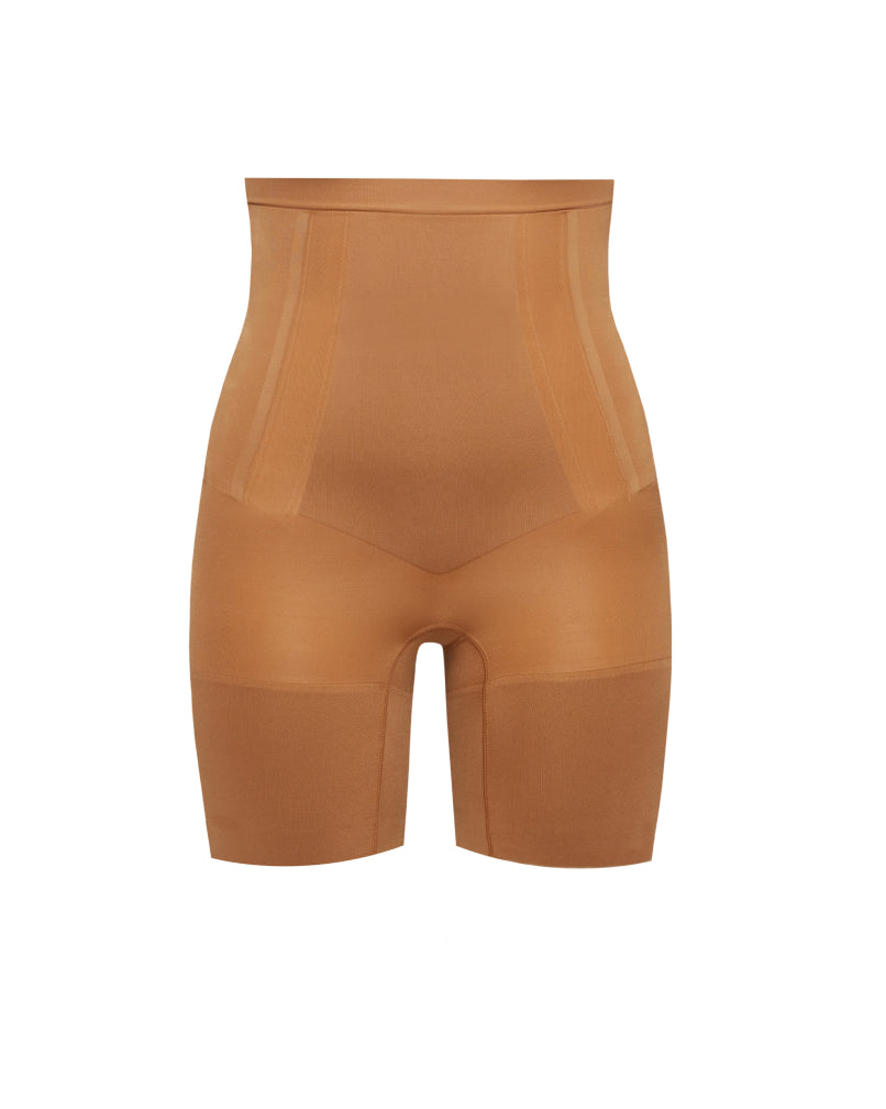 SPANX Sculpt™ OnCore High Waisted Mid Thigh Shorts - Shapewear for Women, Tummy Control & Thigh Slimming - Perfect for Dresses, Skirts & Everyday Wear