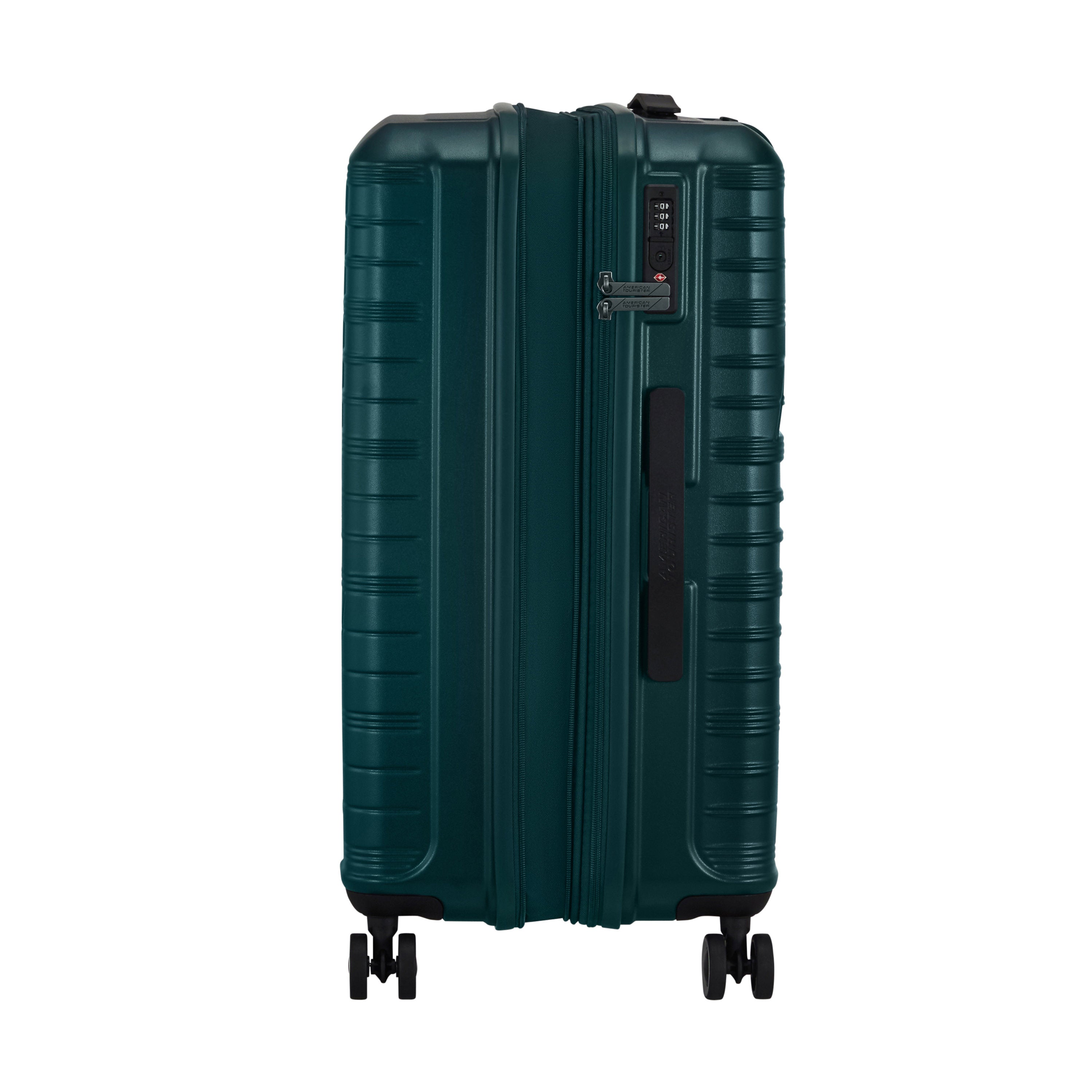 American Tourister Surftime Spinner Expandable Medium Luggage - 28 Inch Lightweight Hardshell Suitcase with 360° Wheels for Travel, Vacation & Business Trips