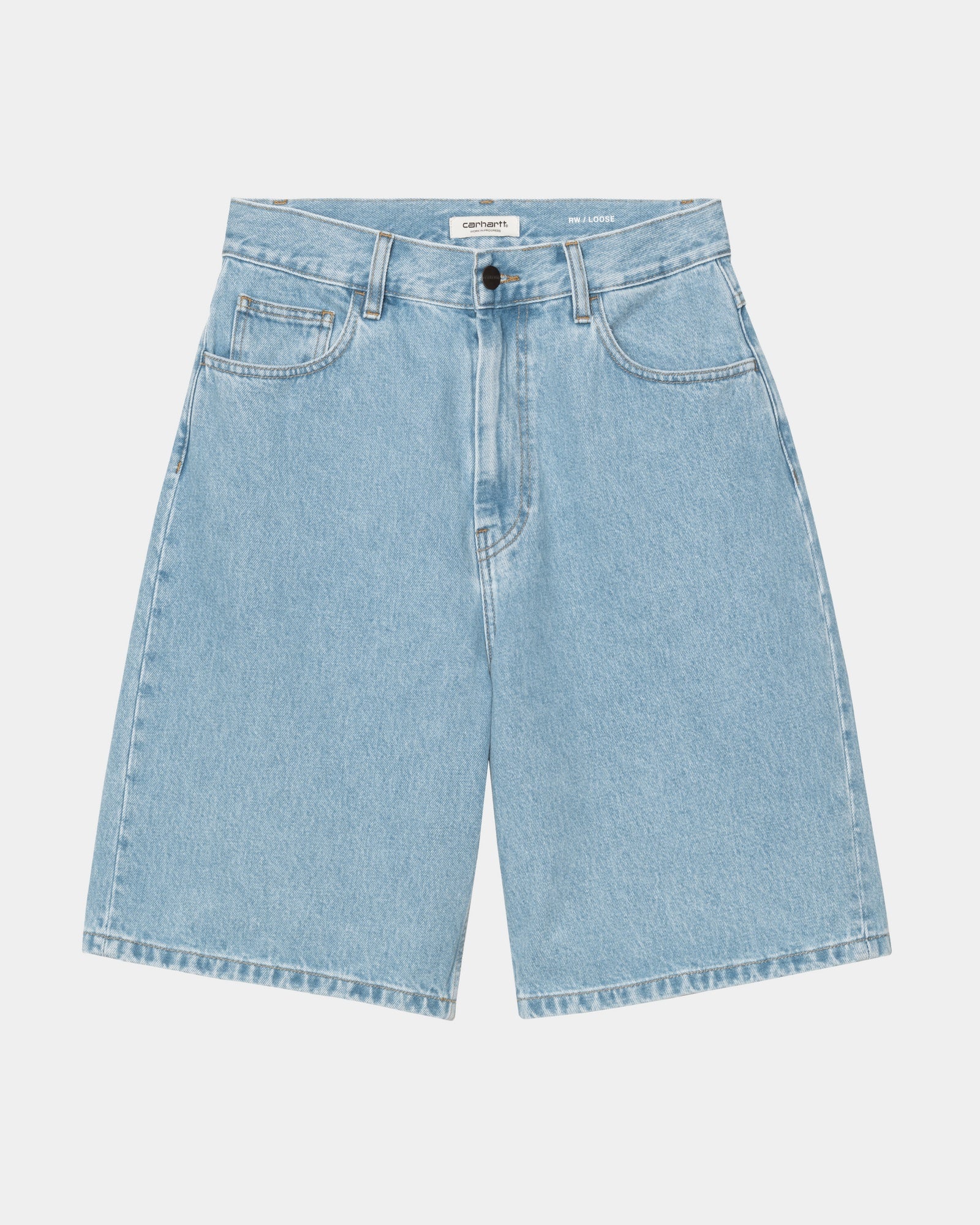 Women's Brandon Short - Blue Stone Bleached Denim Shorts | Casual Summer Outfit & Beach Wear