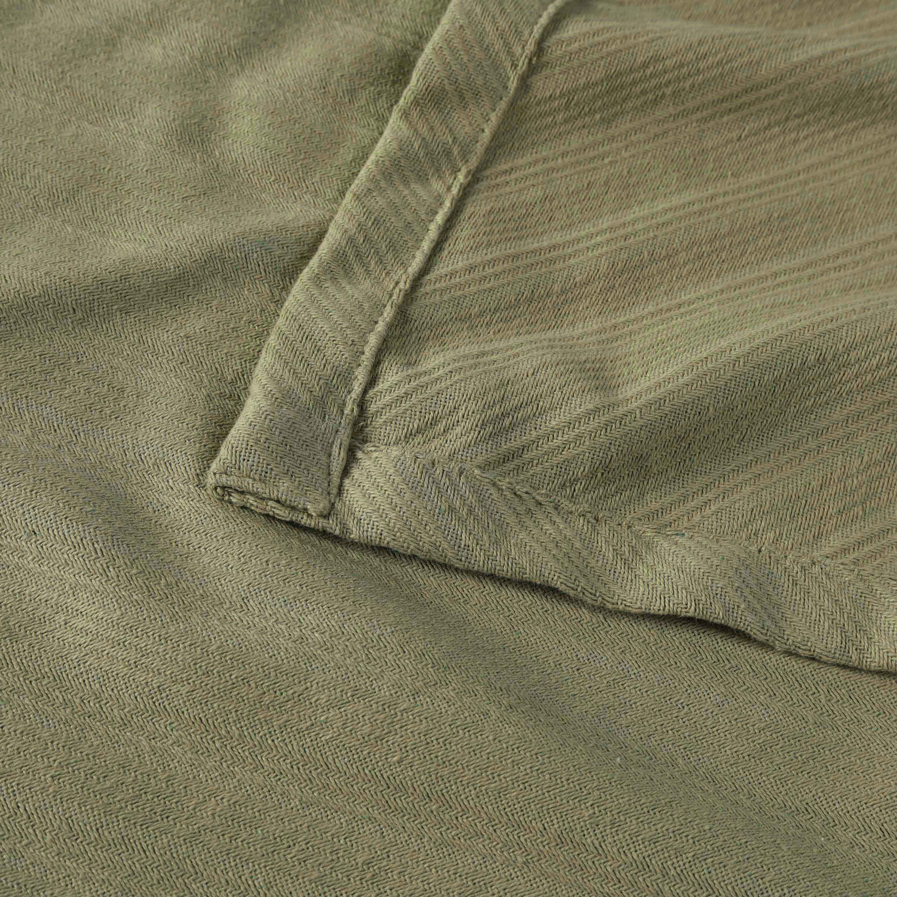 Soft Milan Cotton Textured Striped Lightweight Woven Blanket - Perfect for Sofa, Bed & Outdoor Picnics - Breathable & Cozy Throw
