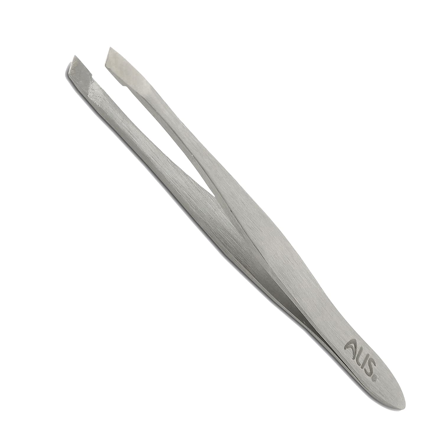 Alis Precision Eyebrow Tweezers for Facial Hair Removal - Surgical Grade Stainless Steel Ingrown Hair Tweezer | Perfect for Eyebrow Shaping, Splinter Removal & Personal Grooming