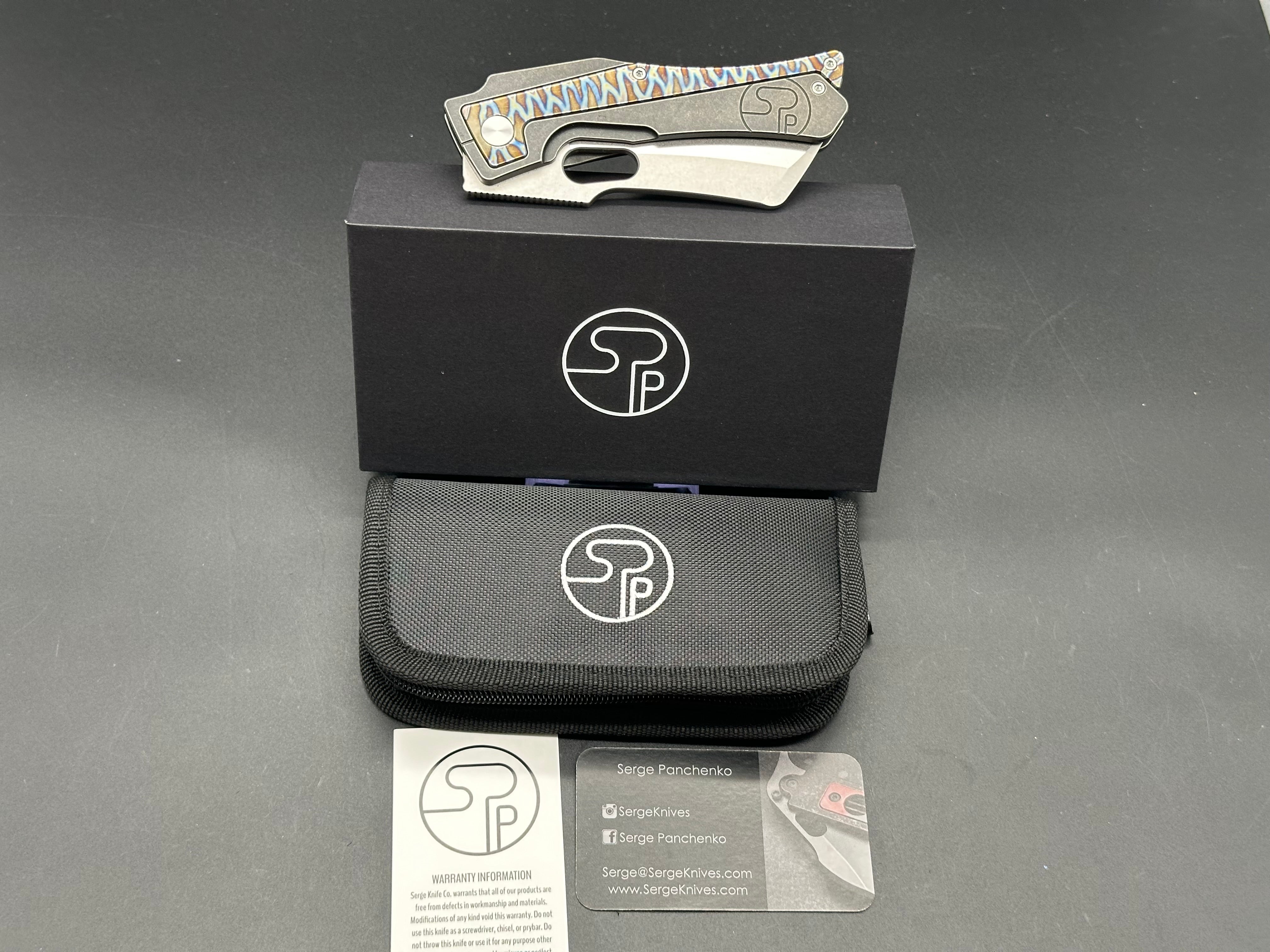 Serge Panchenko Trisect Folding Knife - 3.75