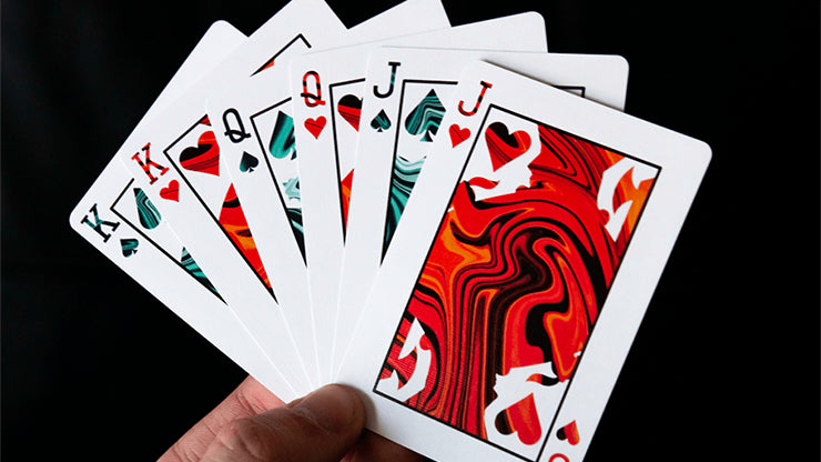 FLUID 2019 Edition Playing Cards by CardCutz - Premium Custom Deck for Cardistry, Magic Tricks & Poker Games - Perfect for Collectors & Professional Performers