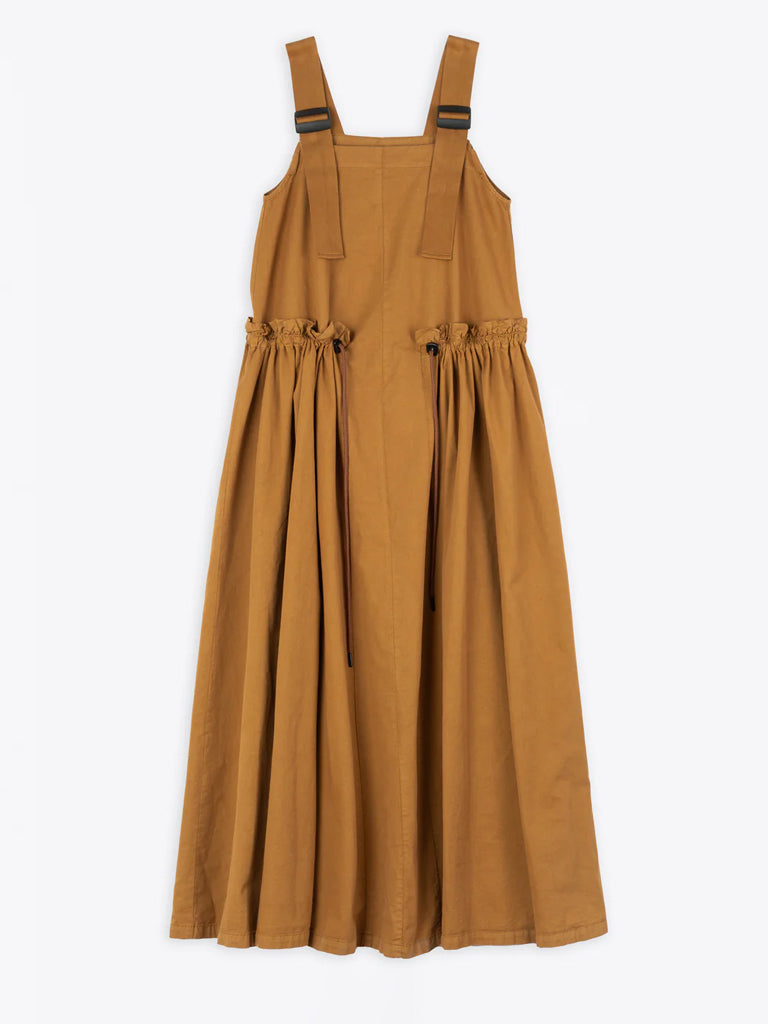 Girls of Dust Sun Dress in Almond - Flowy Summer Dress for Girls, Perfect for Beach Vacations & Outdoor Adventures