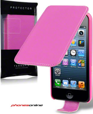 Apple iPhone 5 / 5S / SE Flip Leather Case - Pink Wallet Cover with Card Slots | Perfect for Work, Travel & Everyday Protection