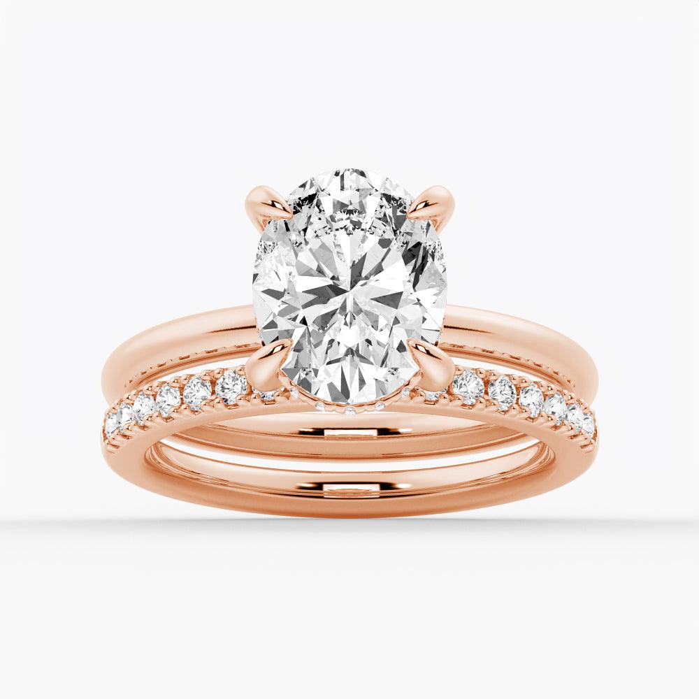 1.5 Carat Oval Solitaire Moissanite Engagement Ring - 14K White Gold Wedding Band for Women - Perfect for Proposals, Anniversaries & Bridal Jewelry