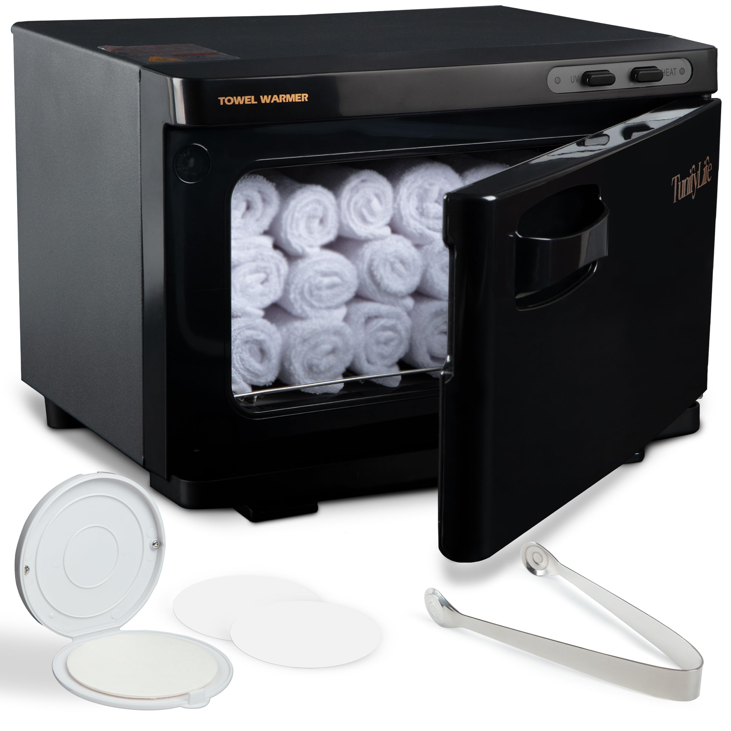 8L Hot Towel Warmer Cabinet for Spa & Salon - Fast Heating High Temperature Towel Warmer with Aroma Holder - Perfect for Bathroom, Barber Shop & Home Relaxation