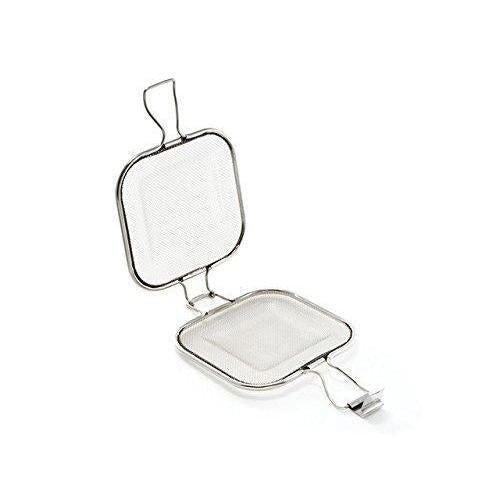 Leye Grill Hot Sand Maker - Stainless Steel Mesh Sandwich Press (Model LS1515) for Perfect Paninis, Grilled Cheese & Breakfast Sandwiches at Home