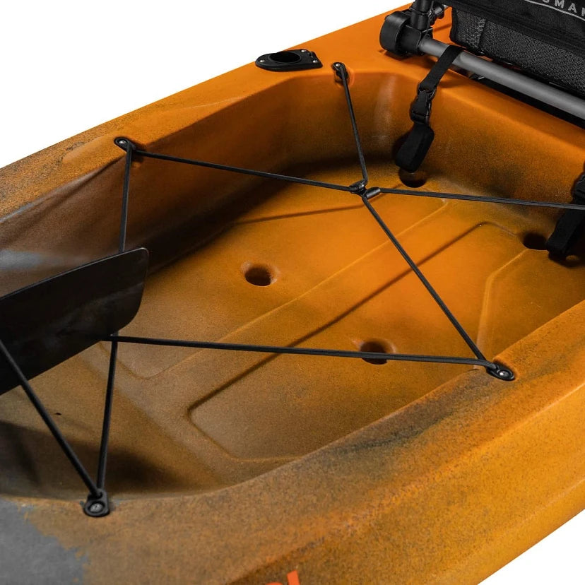 Old Town Sportsman PDL 120 Pedal Drive Fishing Kayak - Stable & Hands-Free Kayaking for Anglers - Perfect for Lakes, Rivers & Coastal Waters