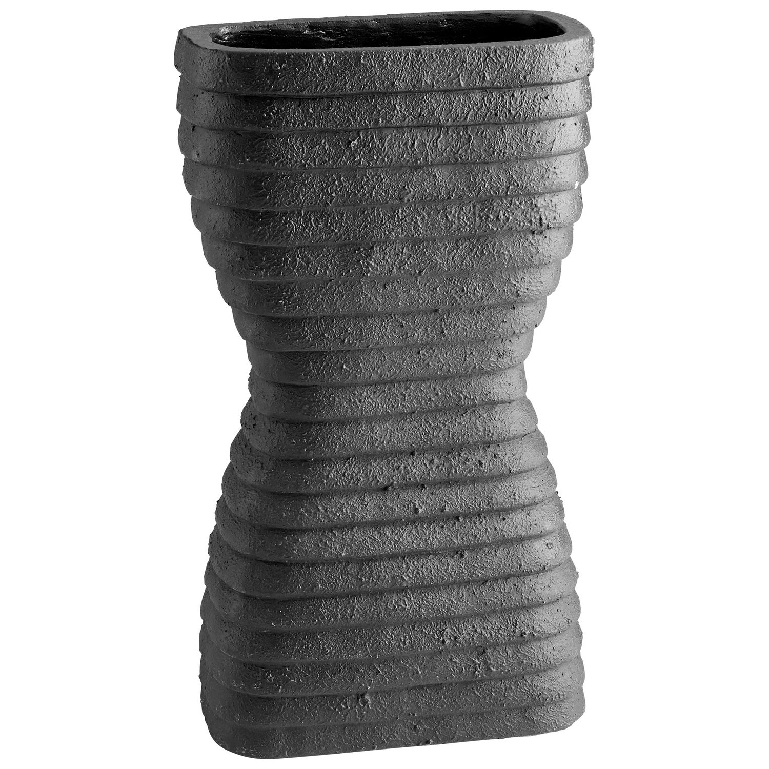 Elegant Moonstone Vase by J. Kent Martin for Cyan Design - Large Gray Home Decor Vase for Living Room, Dining Table & Wedding Centerpieces
