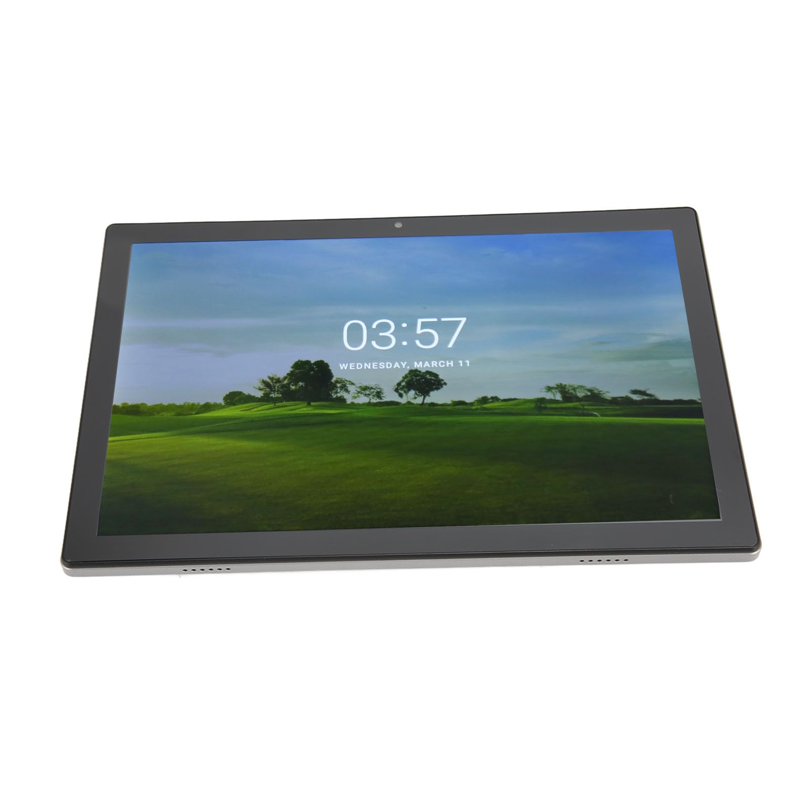 DAUZ 10.1 Inch Tablet PC with 2MP Front Camera, 6GB RAM & 64GB ROM - Silver | Portable Android Tablet for Work, Study & Entertainment