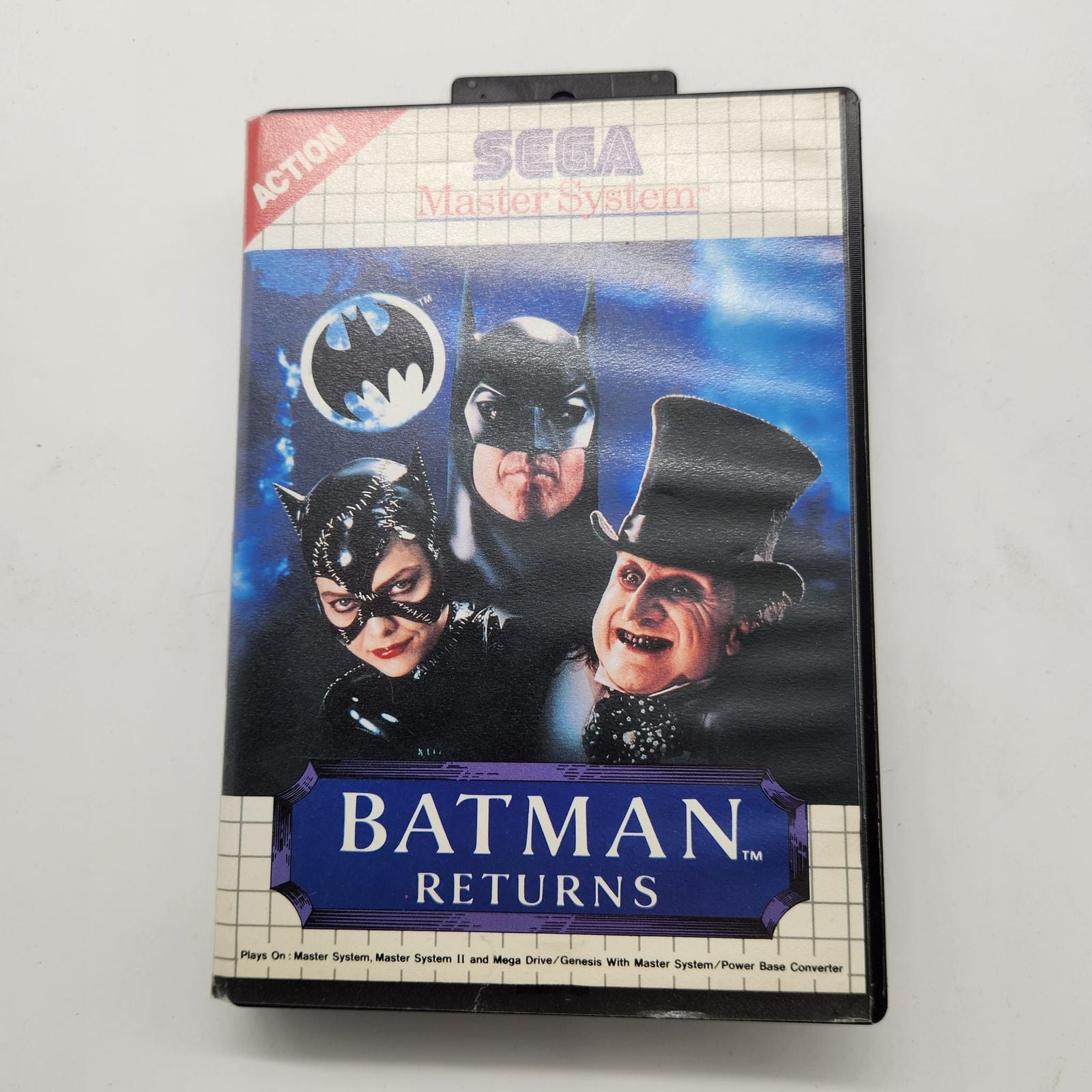 Batman Returns Sega Master System Game - Classic Retro Video Game for Collectors & Gamers - Perfect for Nostalgic Gaming Nights & Display Shelves