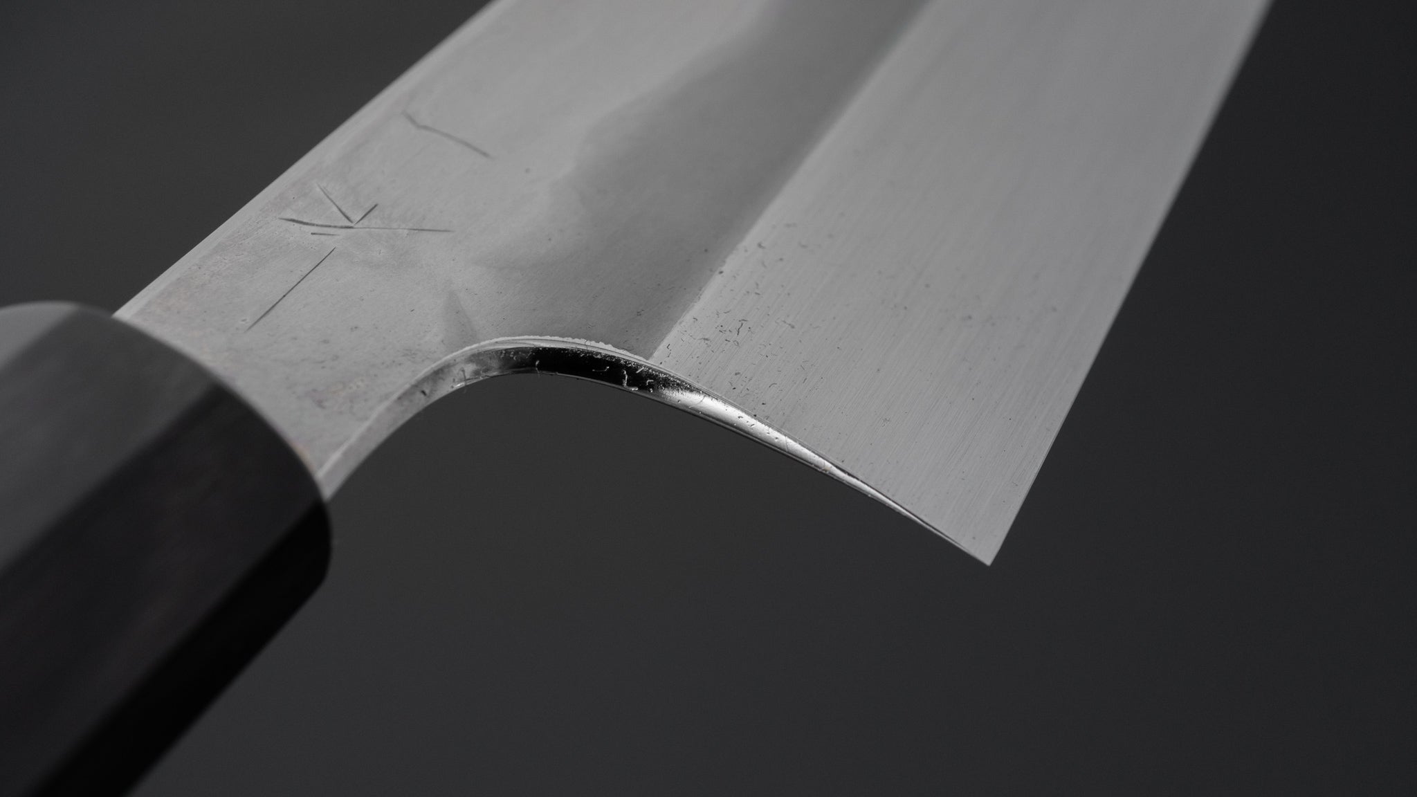 Hitohira Togashi White #1 Fuji Kasumi Mizu Honyaki Gyuto 240mm Japanese Chef Knife with Kurokaki Persimmon Handle (#110/ Saya) - Perfect for Sushi, Sashimi & Precision Meat Cutting