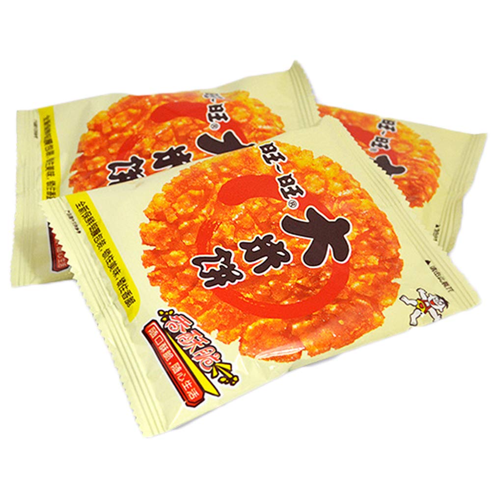 Traditional Chinese Wangwang Puffed Rice Cakes - Crunchy Childhood Snack (270g) | Perfect for School Lunches, Office Snacks & Asian Food Gift Baskets