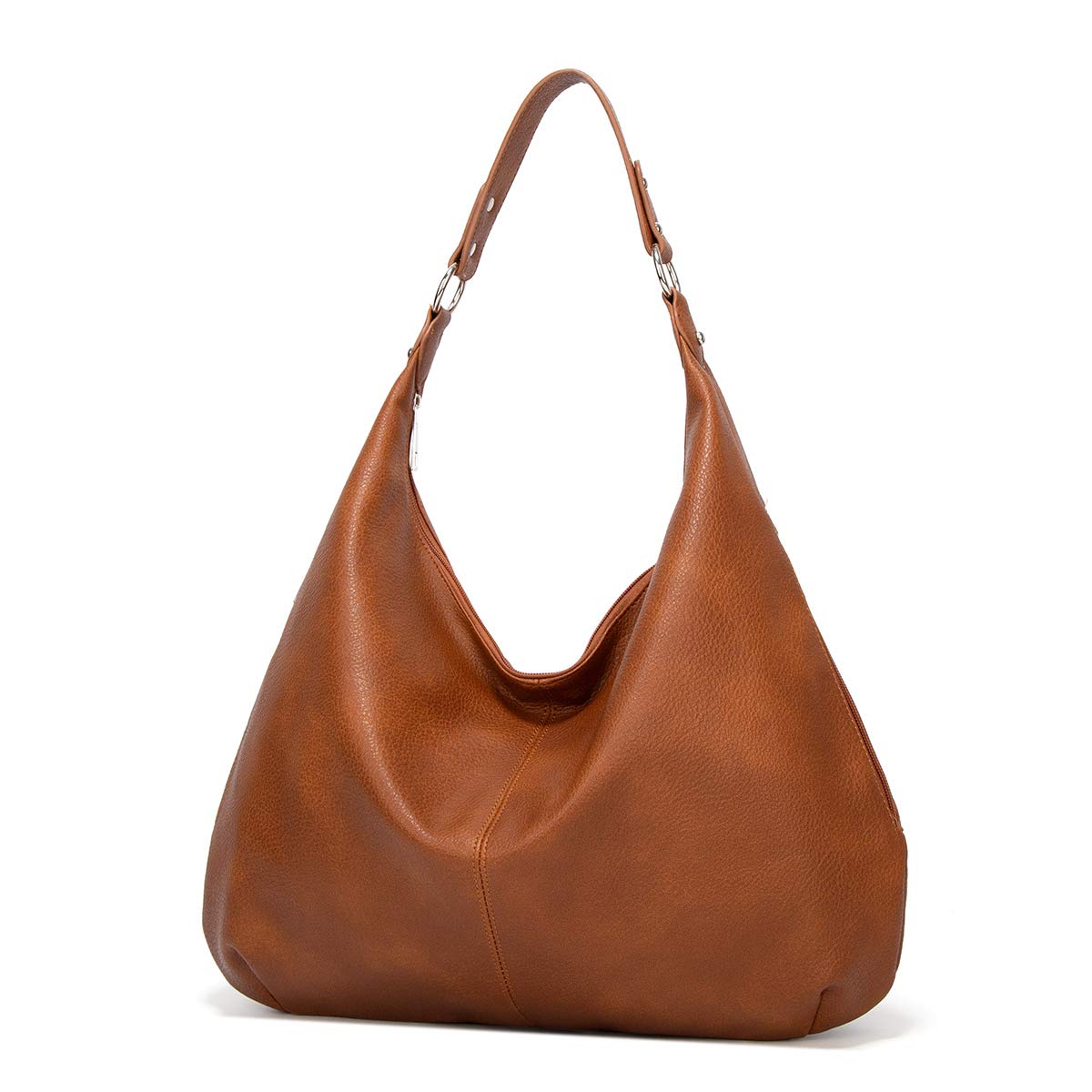 Stylish Women's Hobo Bags - Soft PU Leather Slouchy Shoulder Purse with Secure Zipper Closure | Perfect for Work, Travel & Everyday Use