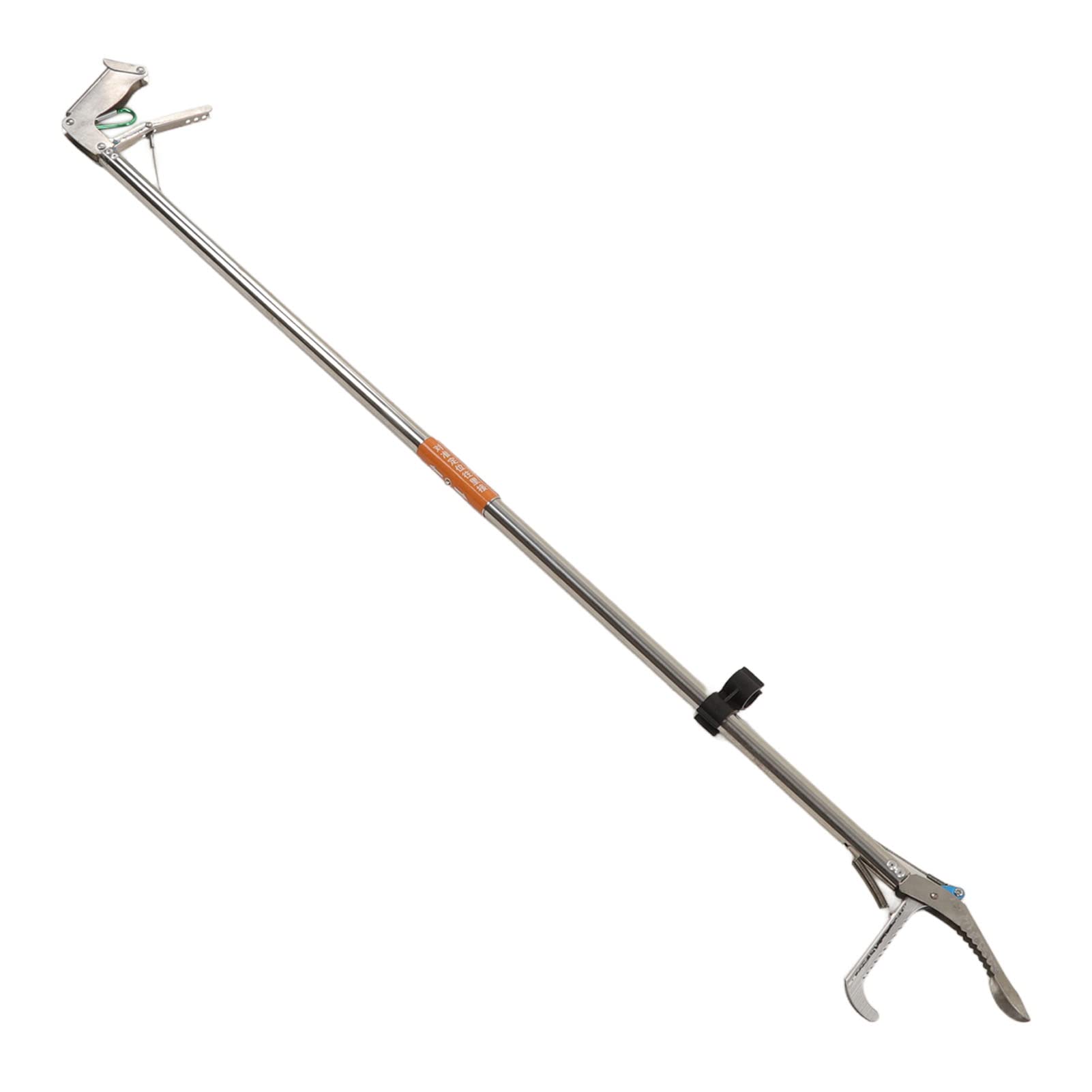 Premium Snake Tong with Foldable & Self-Locking Design - Heavy Duty Stainless Steel Reptile Grabber for Safe Handling - Perfect for Snake Catchers, Herpetologists & Outdoor Enthusiasts (Ideal for Wildlife Rescue, Reptile Research & Backyard Safety)
