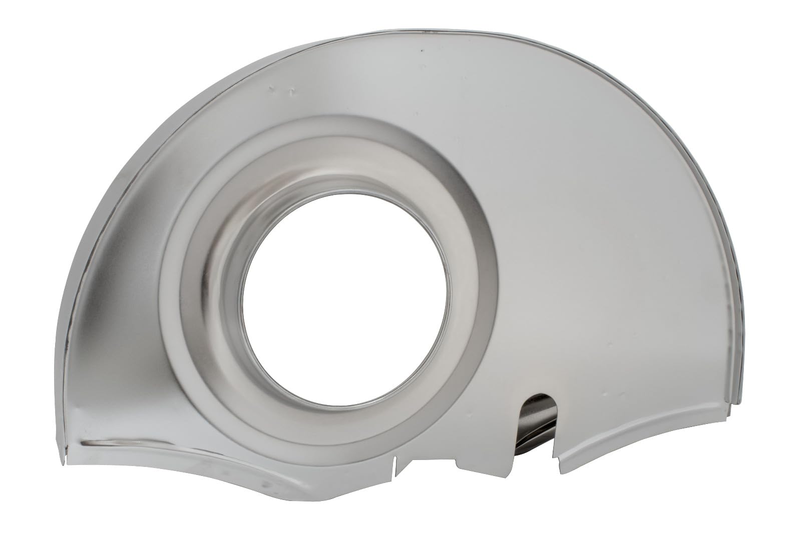 Chrome Fan Shroud Without Ducts for VW Baja Bug & Dune Buggy - High-Performance Cooling Upgrade for Off-Road Adventures