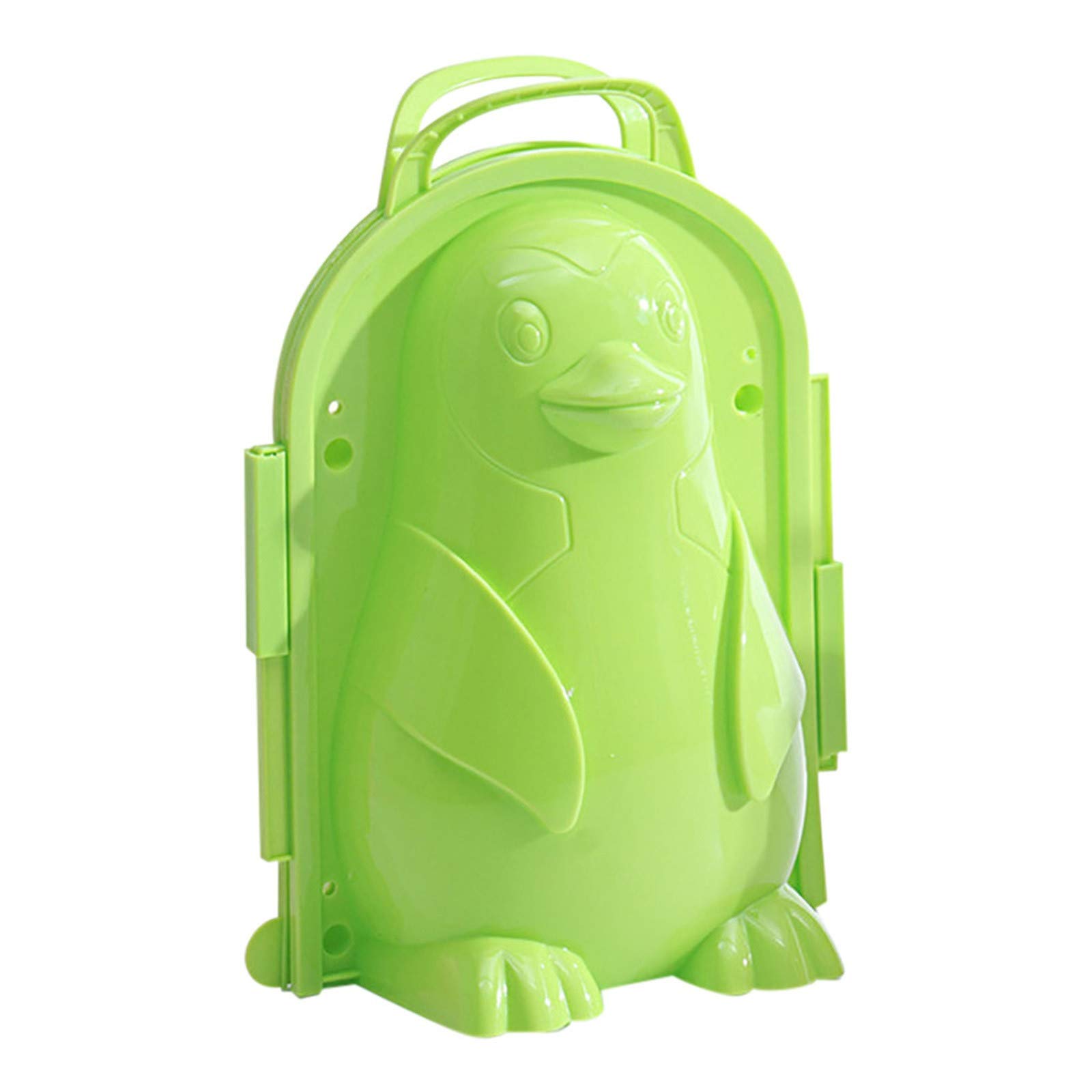 3D Penguin Mold Snowball Maker - Fun Winter Outdoor Snow & Sand Toy for Kids & Adults - Plastic Snowball Clip for Snowman Building & Winter Activities - Perfect for Snow Play, Beach Sand Castles & Holiday Gifts