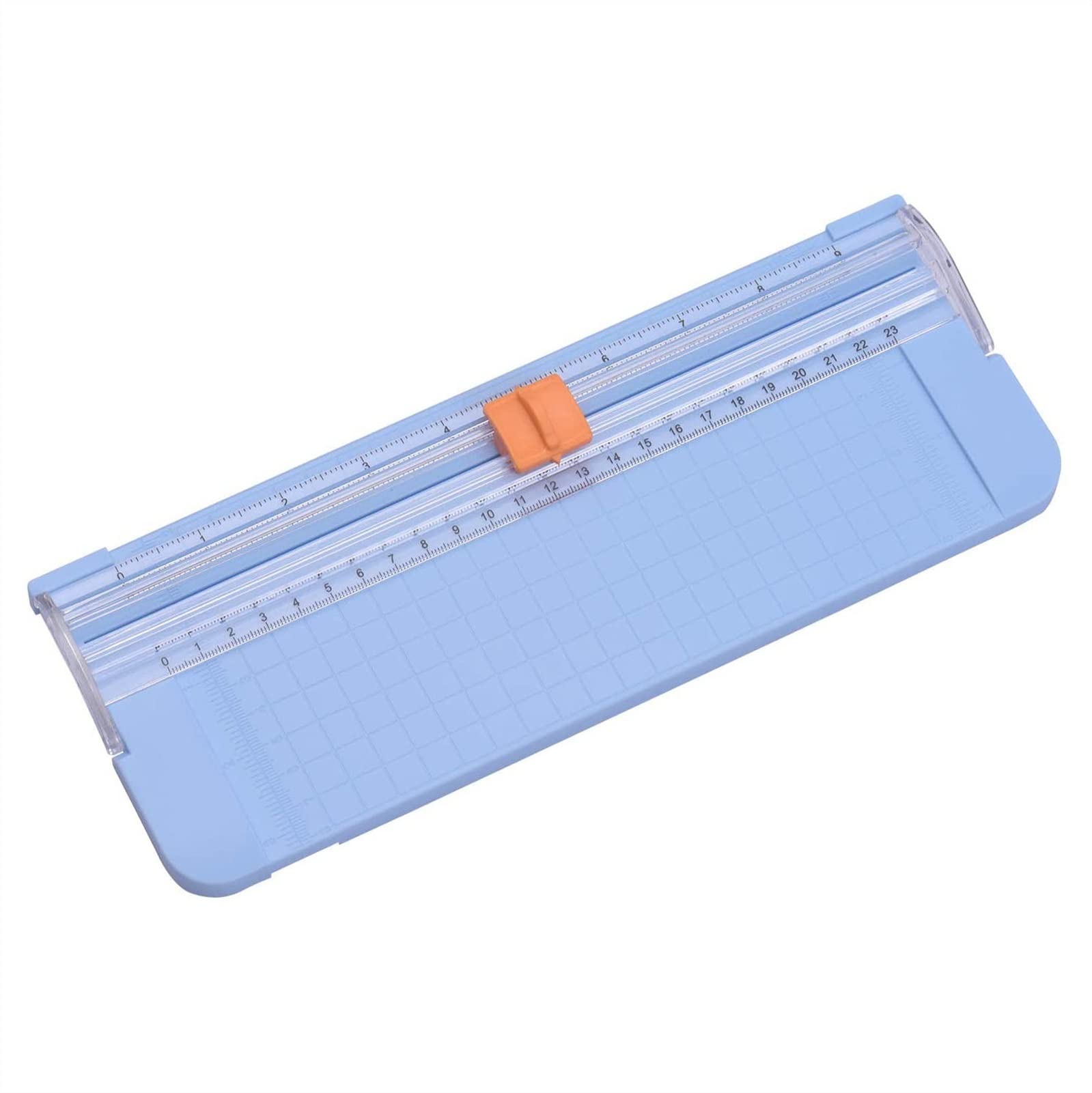 Zinhsq Small Paper Trimmer - Portable Paper Cutter for Labels, Origami, Cards, Photos, Coupons, Scrapbooking, Cardstock & Laminated Paper | Perfect for Craft Projects, DIY Home Decor, Office Use & School Supplies